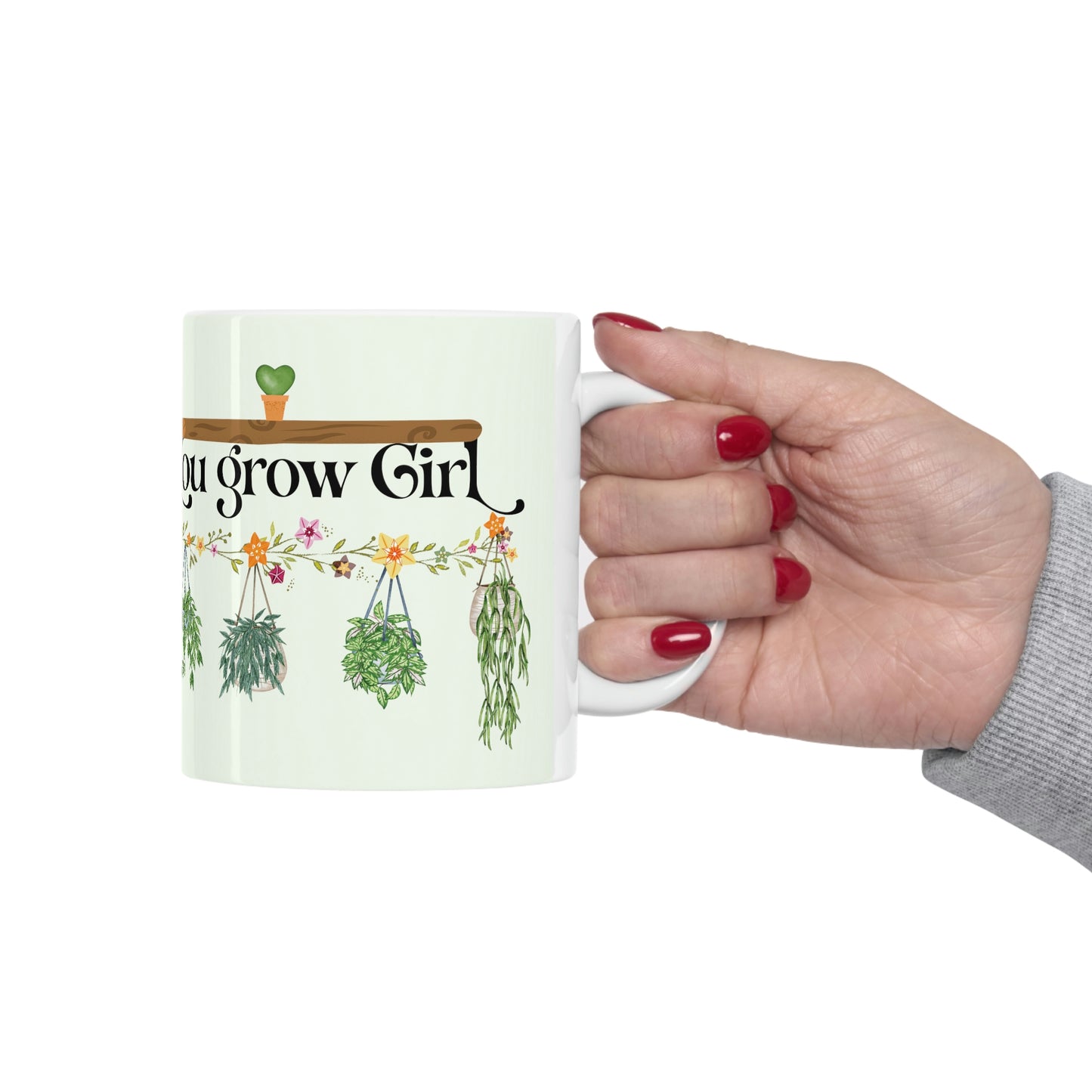 HOYAHOLIC YOU GROW GIRL MUG 11oz