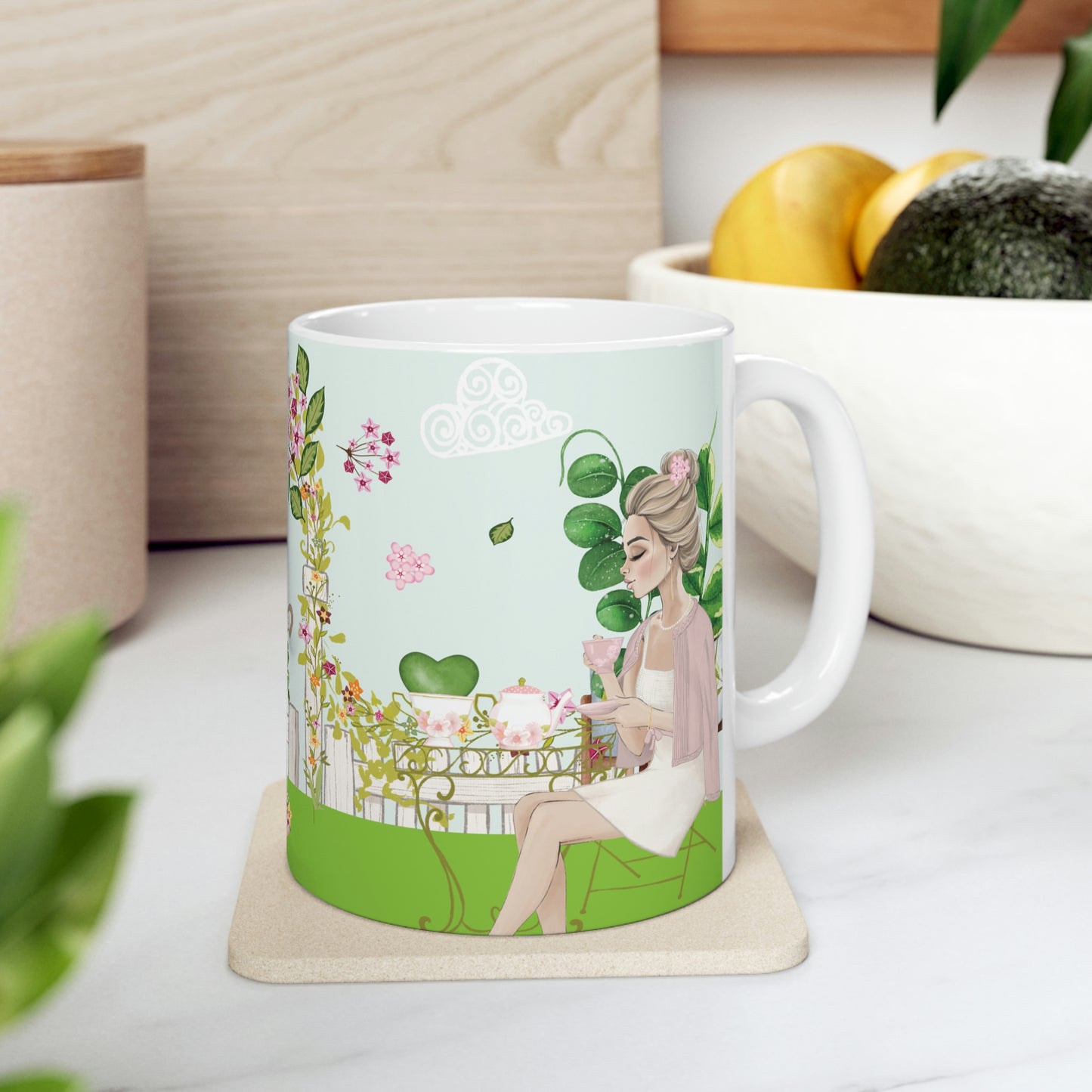 HOYAHOLIC HIGH TEA GARDEN MUG 11oz