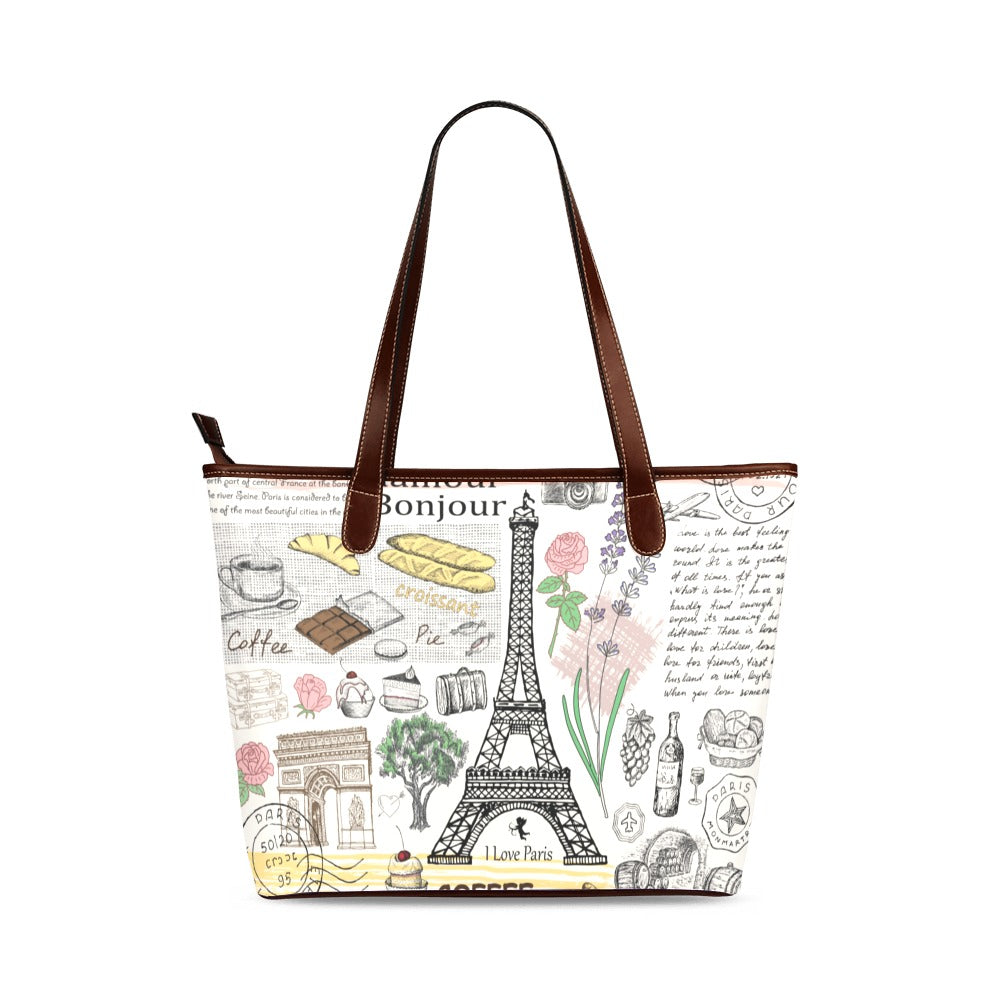 PARIS LAMOUR BONJOUR BOOK TOTE