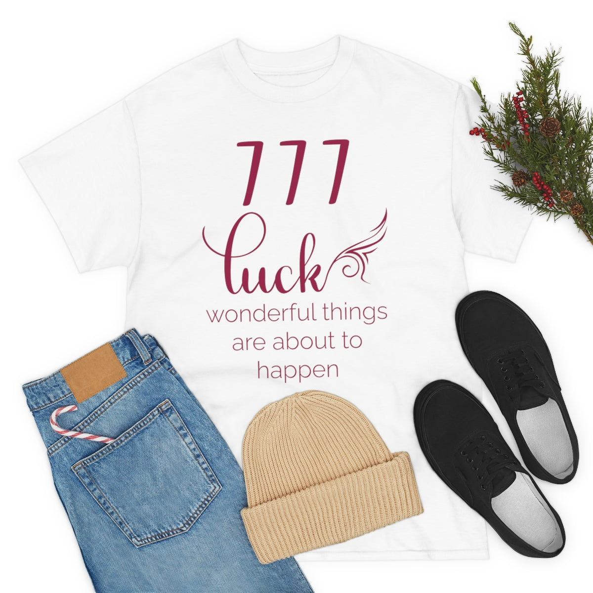ANGEL NUMBER 777 JAZZBERRY SHIRT