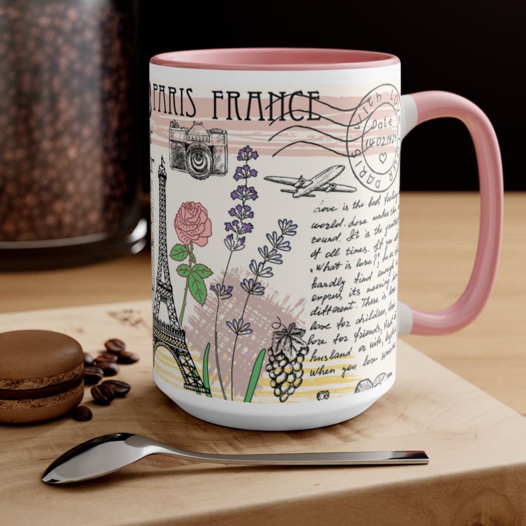 PARIS LAMOUR BONJOUR MUG