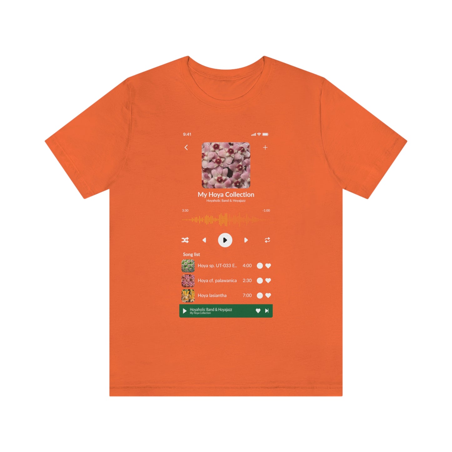 HOYAHOLIC PLAYLIST SHORT SLEEVE TEE