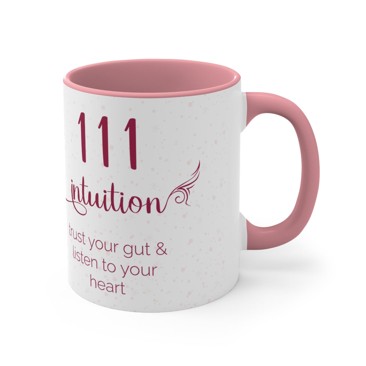 ANGEL NUMBER 111 JAZZBERRY MUG, 11OZ
