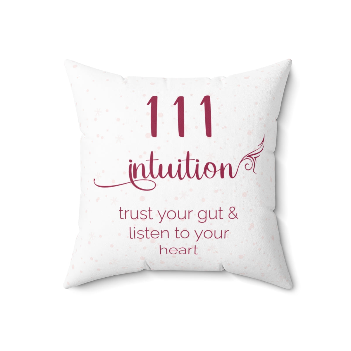 Angel Number 111 Jazzberry Cushion