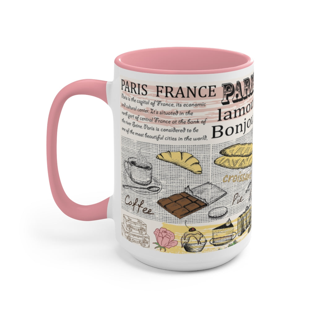 PARIS LAMOUR BONJOUR MUG