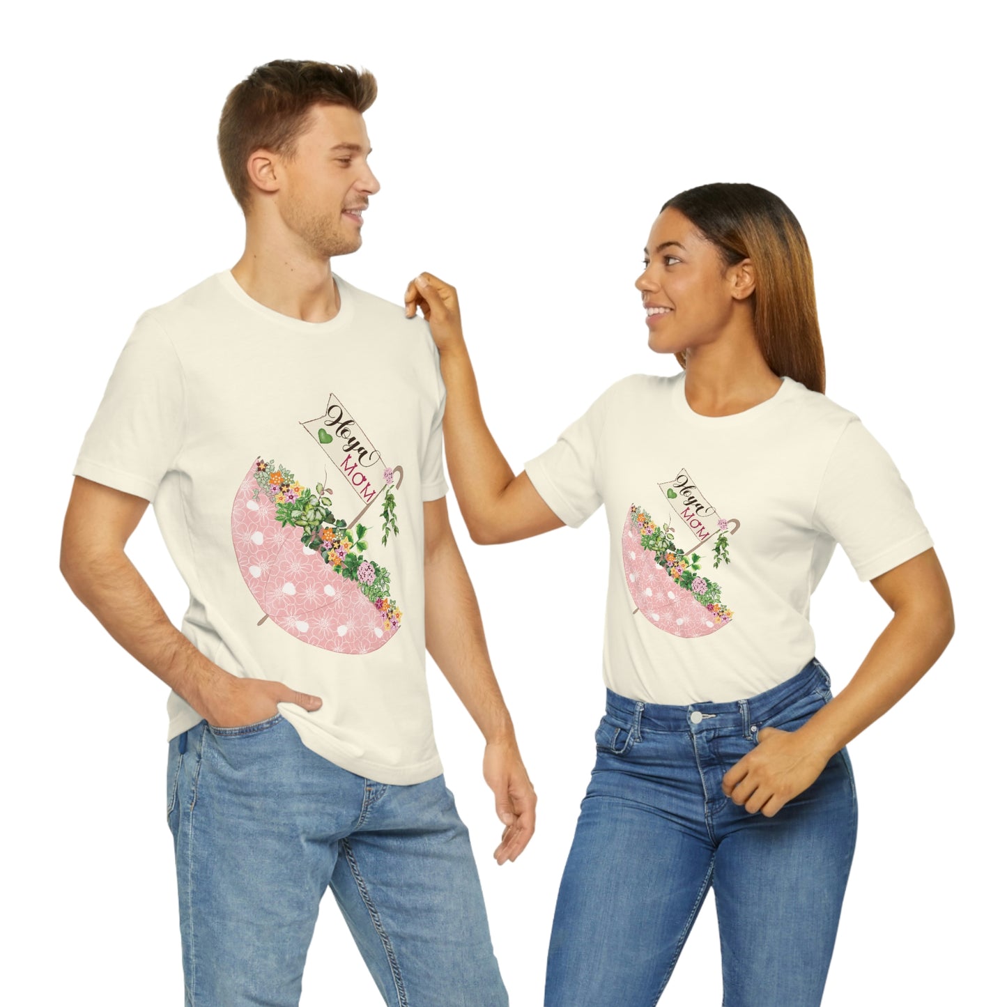 HOYAHOLIC PINK UMBRELLA SHORT SLEEVE TEE
