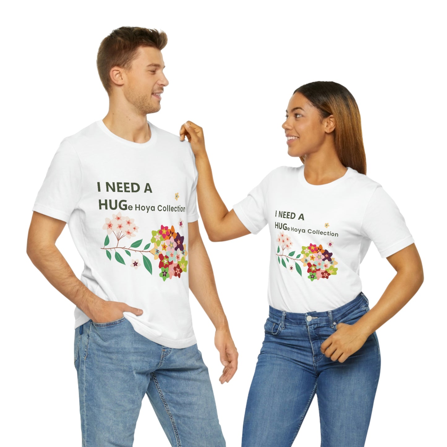 HOYAHOLIC I NEED A HUGE HOYA COLLECTION SHORT SLEEVE TEE