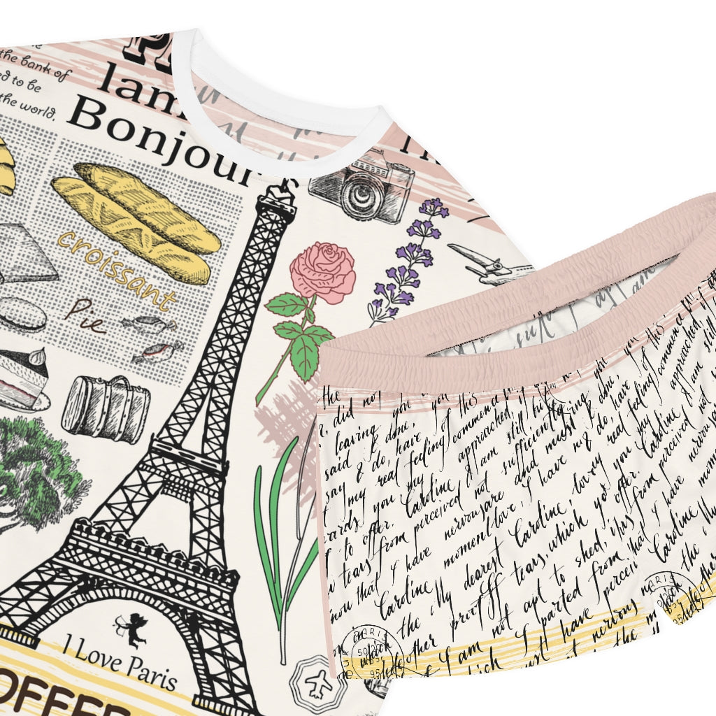 PARIS LAMOUR BONJOUR PAJAMA SET