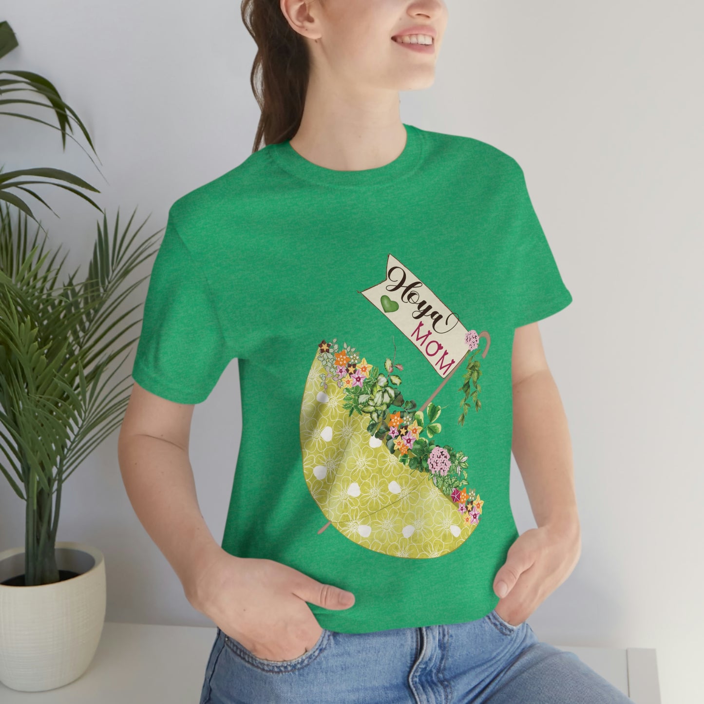 HOYAHOLIC GREEN UMBRELLA SHORT SLEEVE TEE