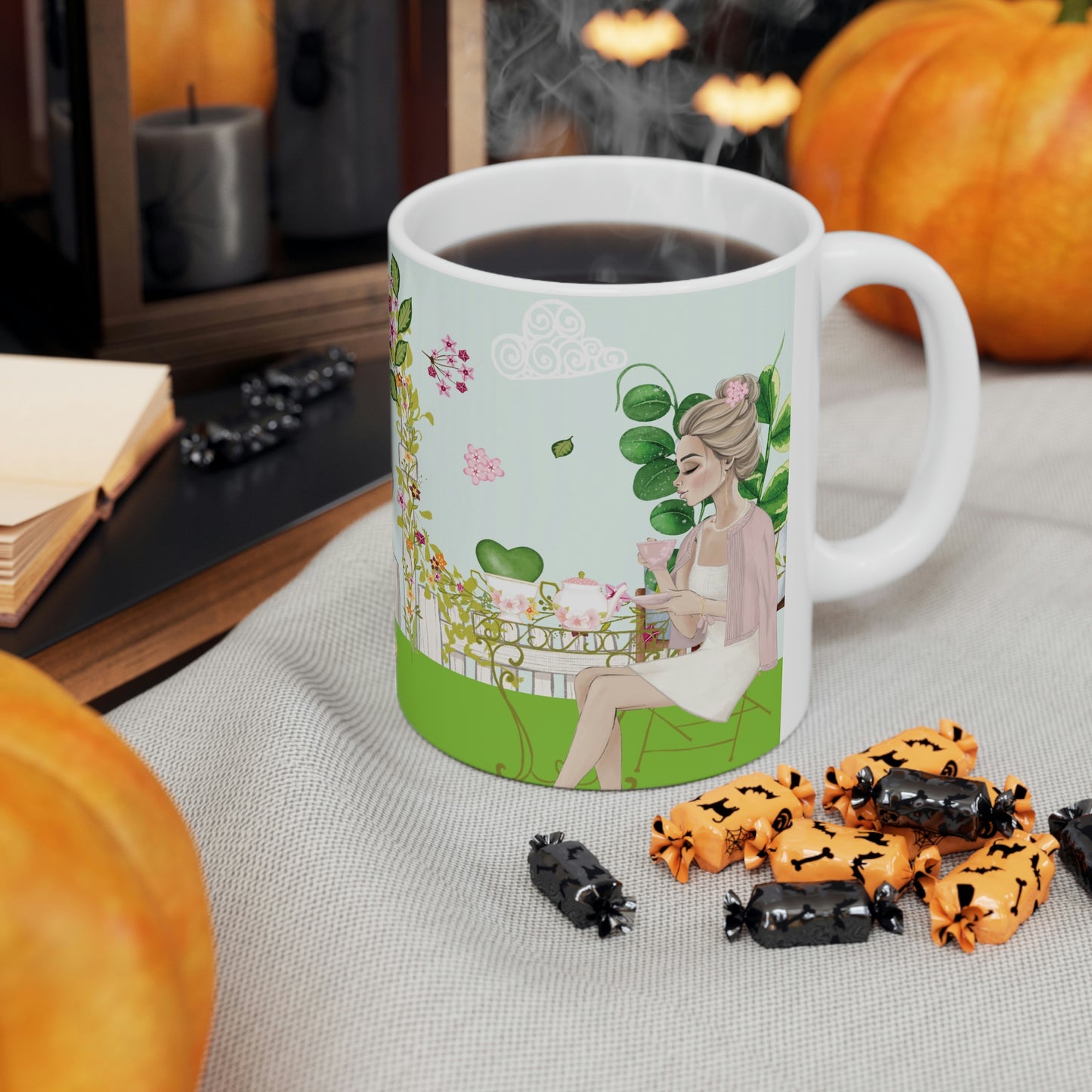 HOYAHOLIC HIGH TEA GARDEN MUG 11oz