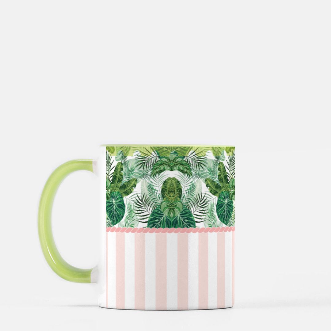 Gloria Kisel Mug 11 oz. (Green + White)