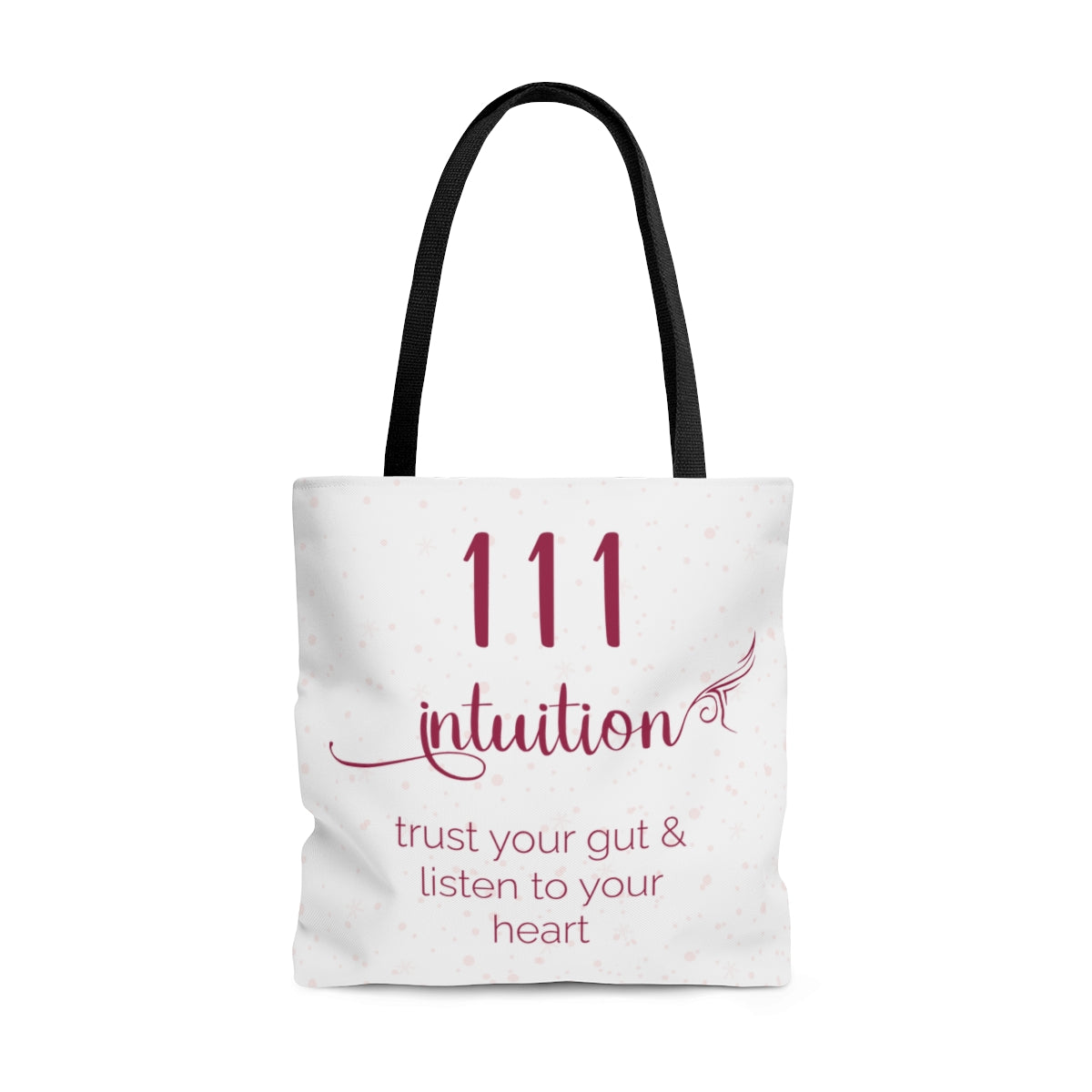 ANGEL NUMBER 111 JAZZBERRY TOTE BAG