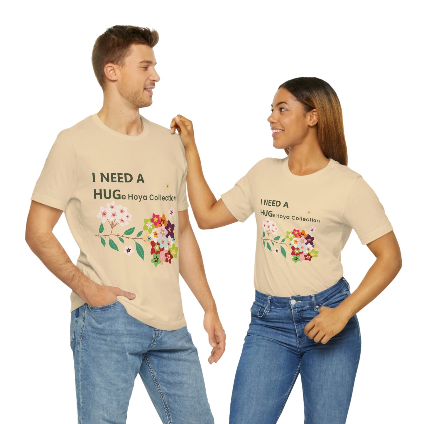 HOYAHOLIC I NEED A HUGE HOYA COLLECTION SHORT SLEEVE TEE