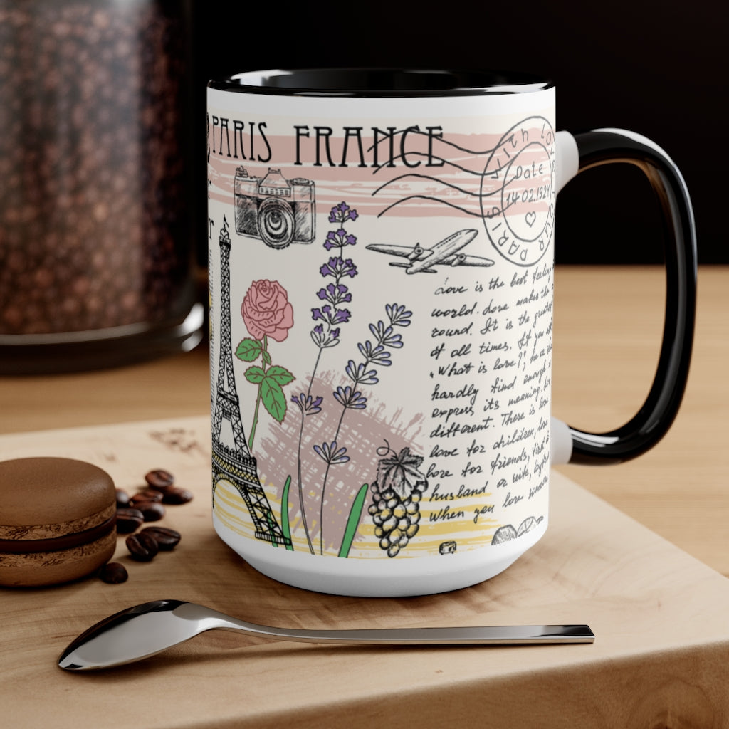 PARIS LAMOUR BONJOUR MUG