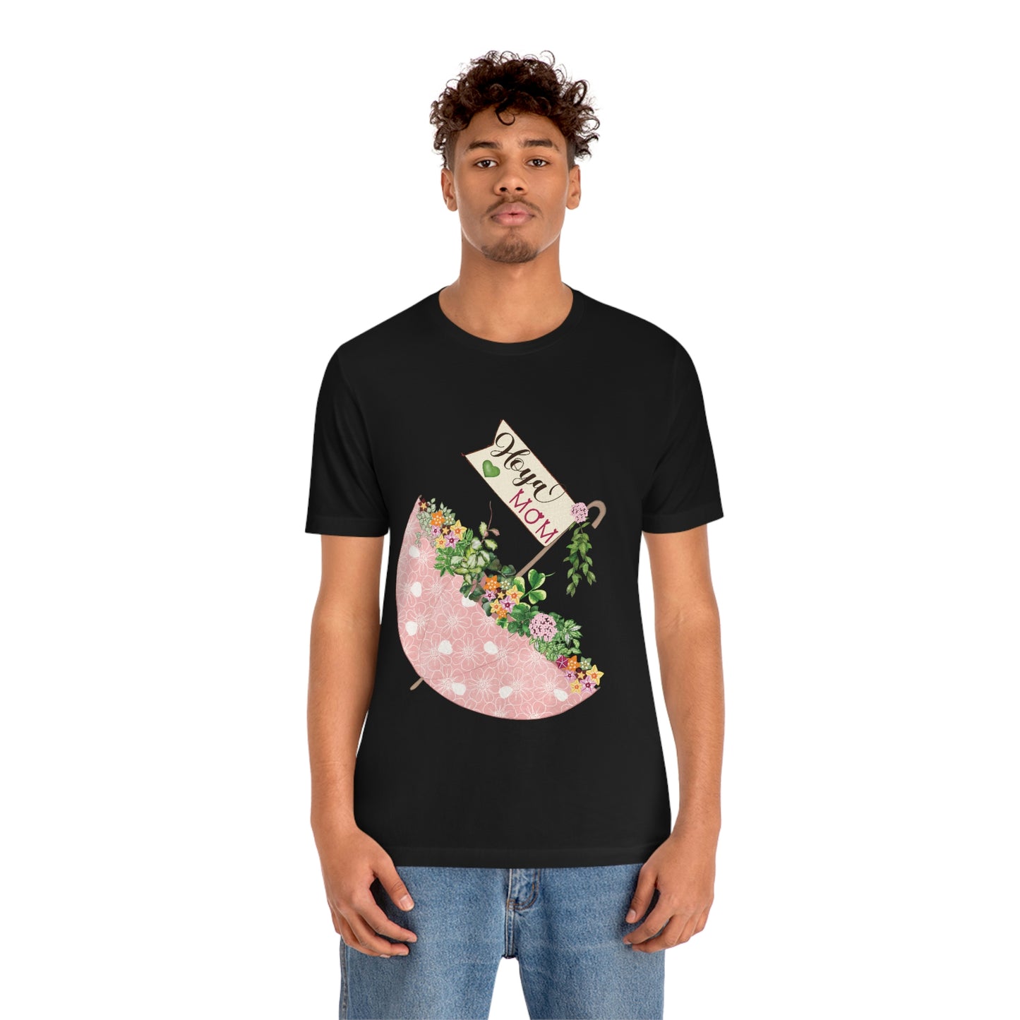 HOYAHOLIC PINK UMBRELLA SHORT SLEEVE TEE
