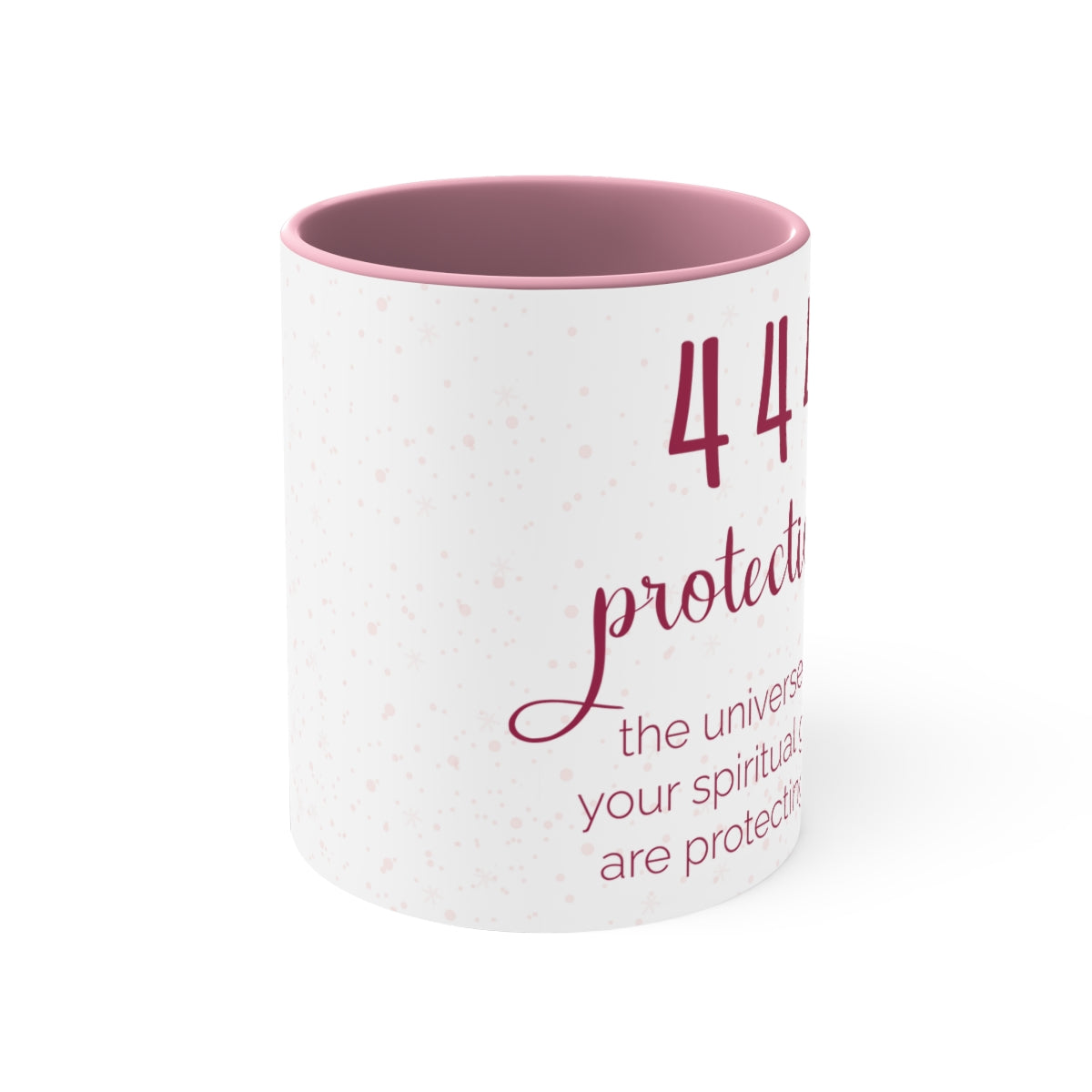 ANGEL NUMBER 444 JAZZBERRY MUG, 11OZ