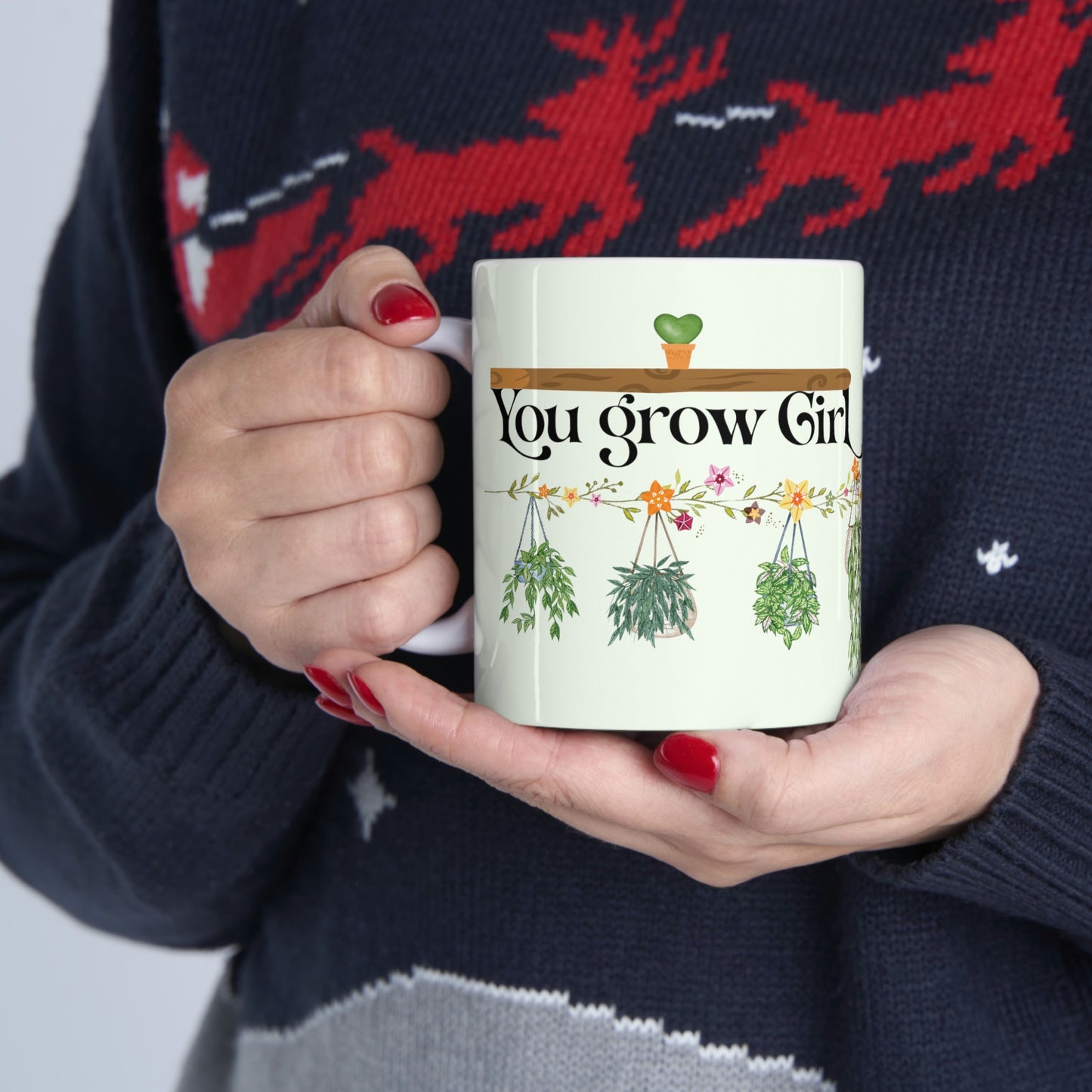 HOYAHOLIC YOU GROW GIRL MUG 11oz