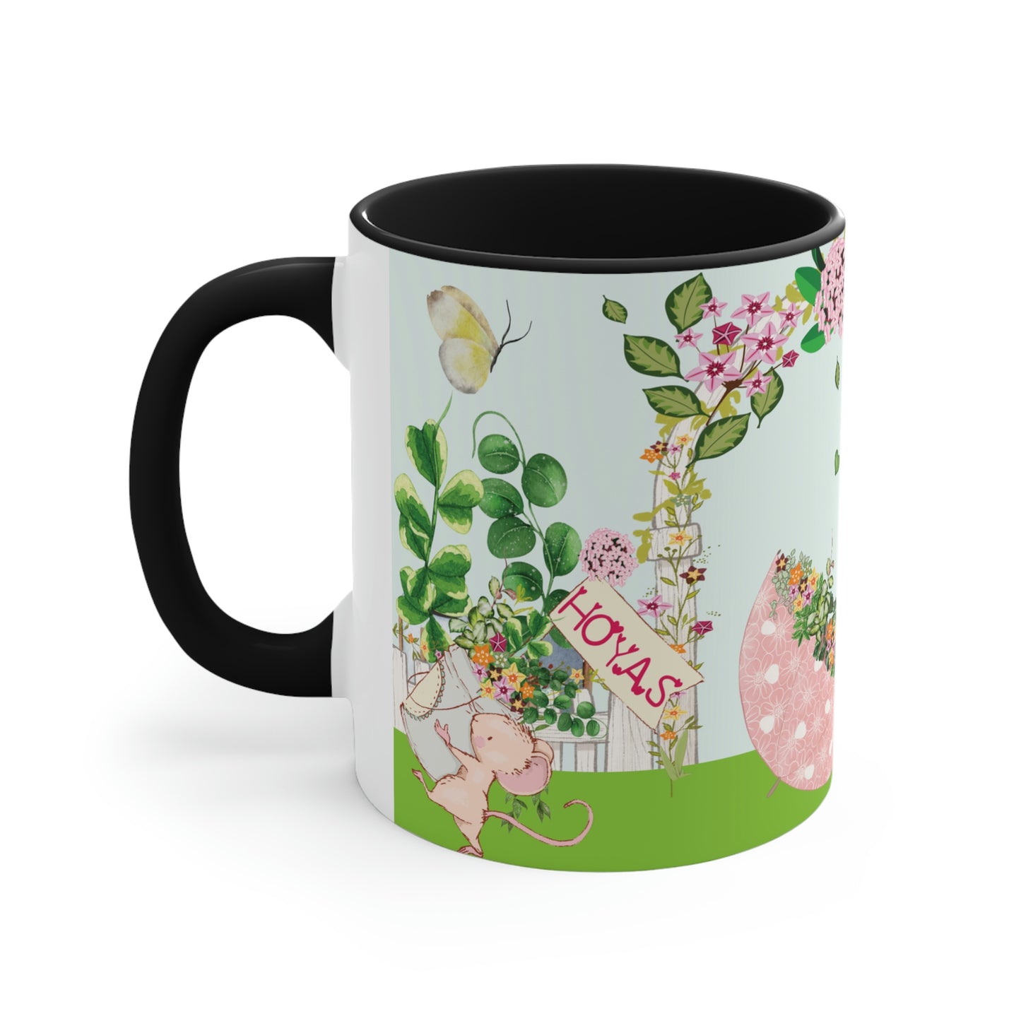 HOYAHOLIC HIGH TEA GARDEN TWO-TONE MUG 11oz
