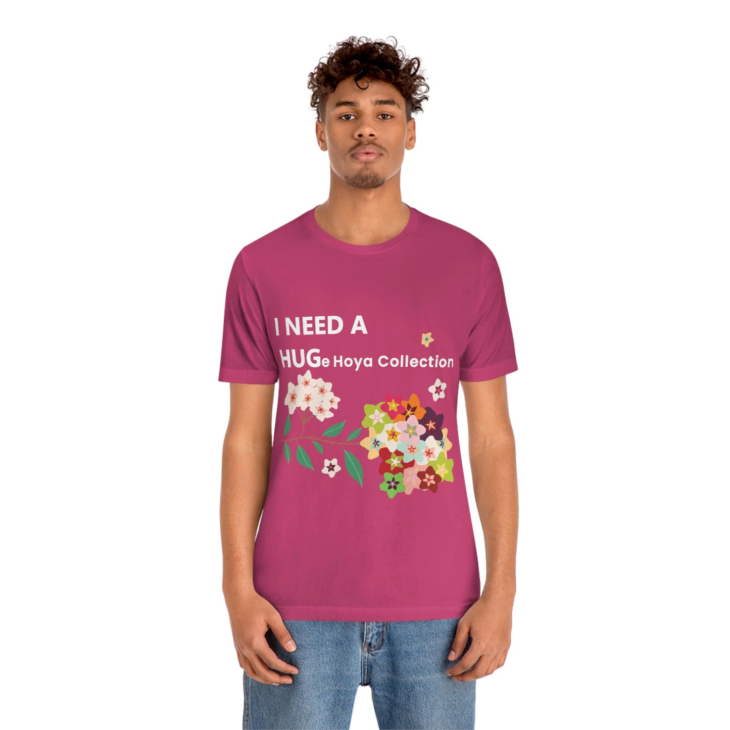 HOYAHOLIC I NEED A HUGE HOYA COLLECTION SHORT SLEEVE TEE