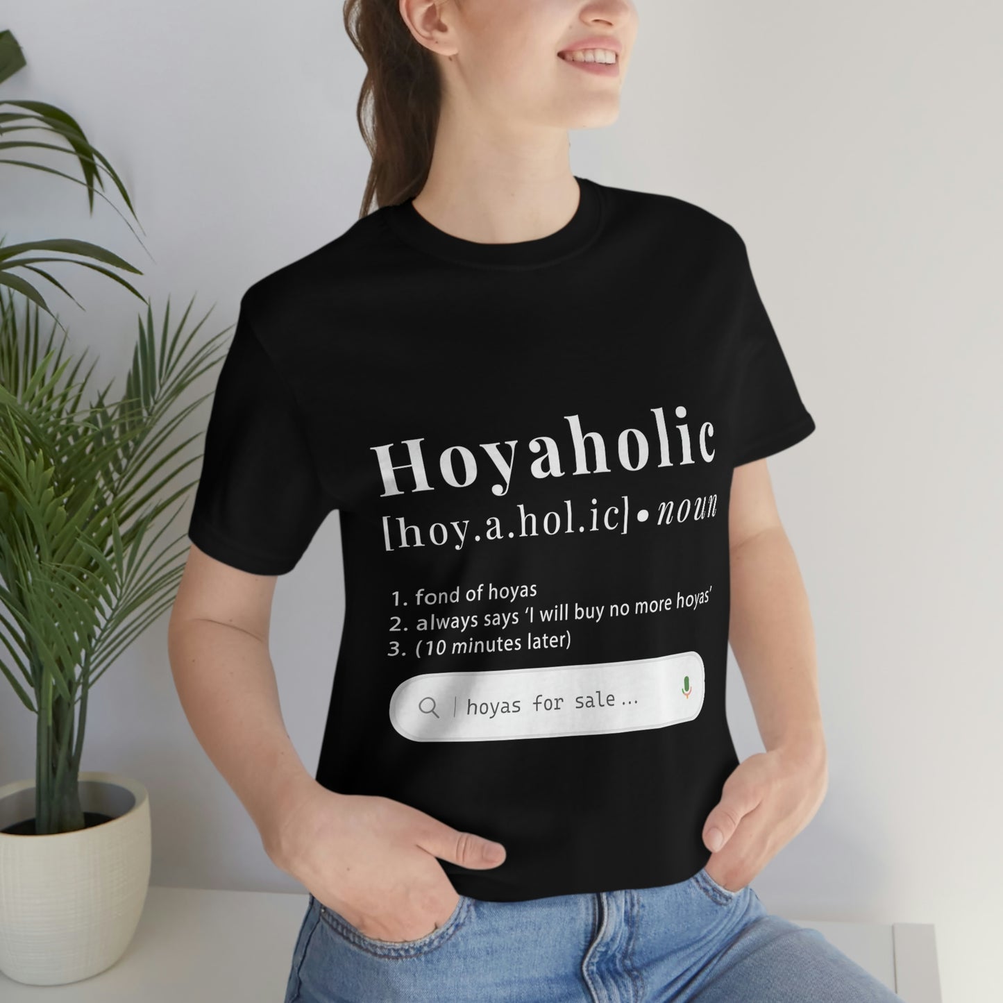HOYAHOLIC DICTIONARY DEFINITION SHORT SLEEVE TEE