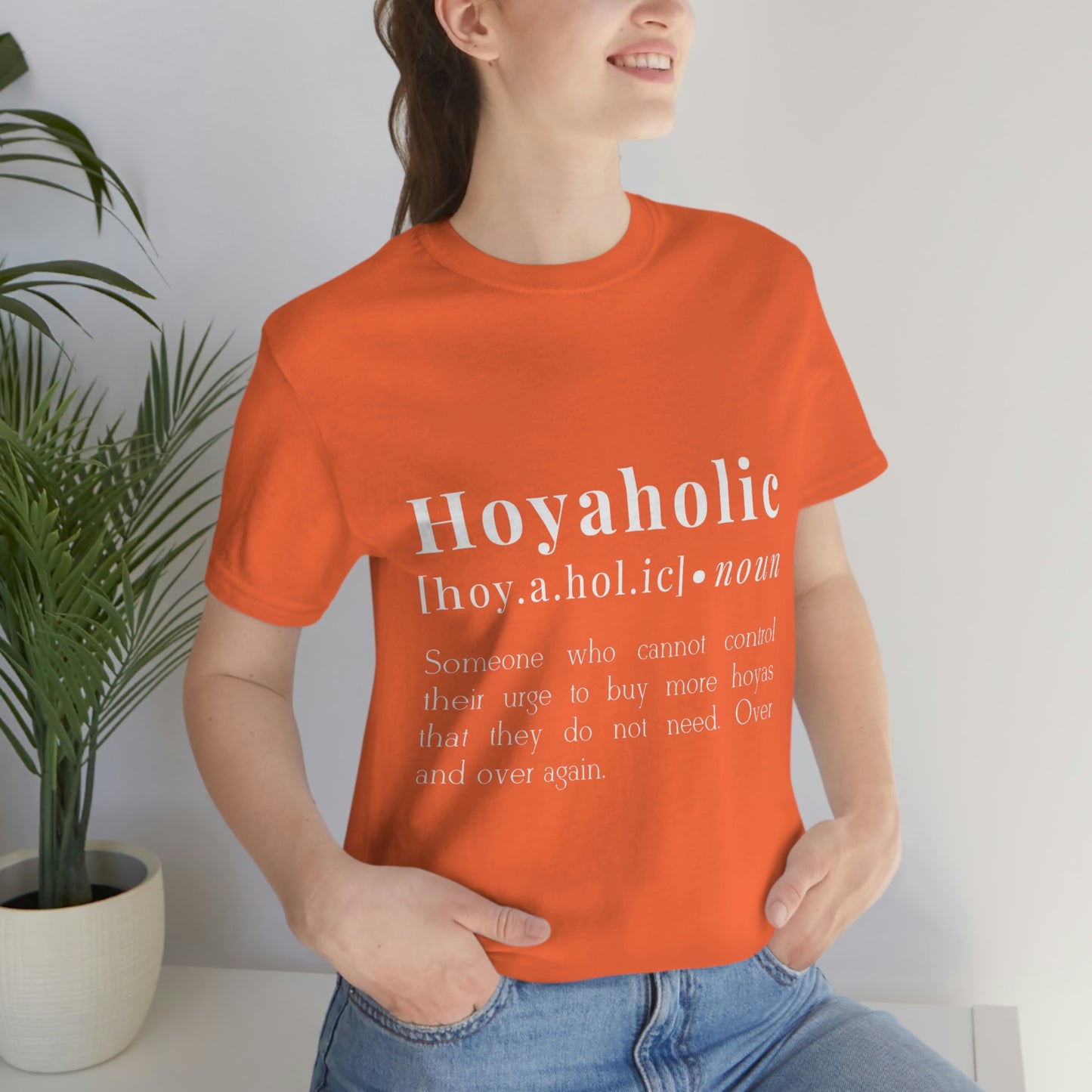 HOYAHOLIC DICTIONARY DEFINITION SHORT SLEEVE TEE