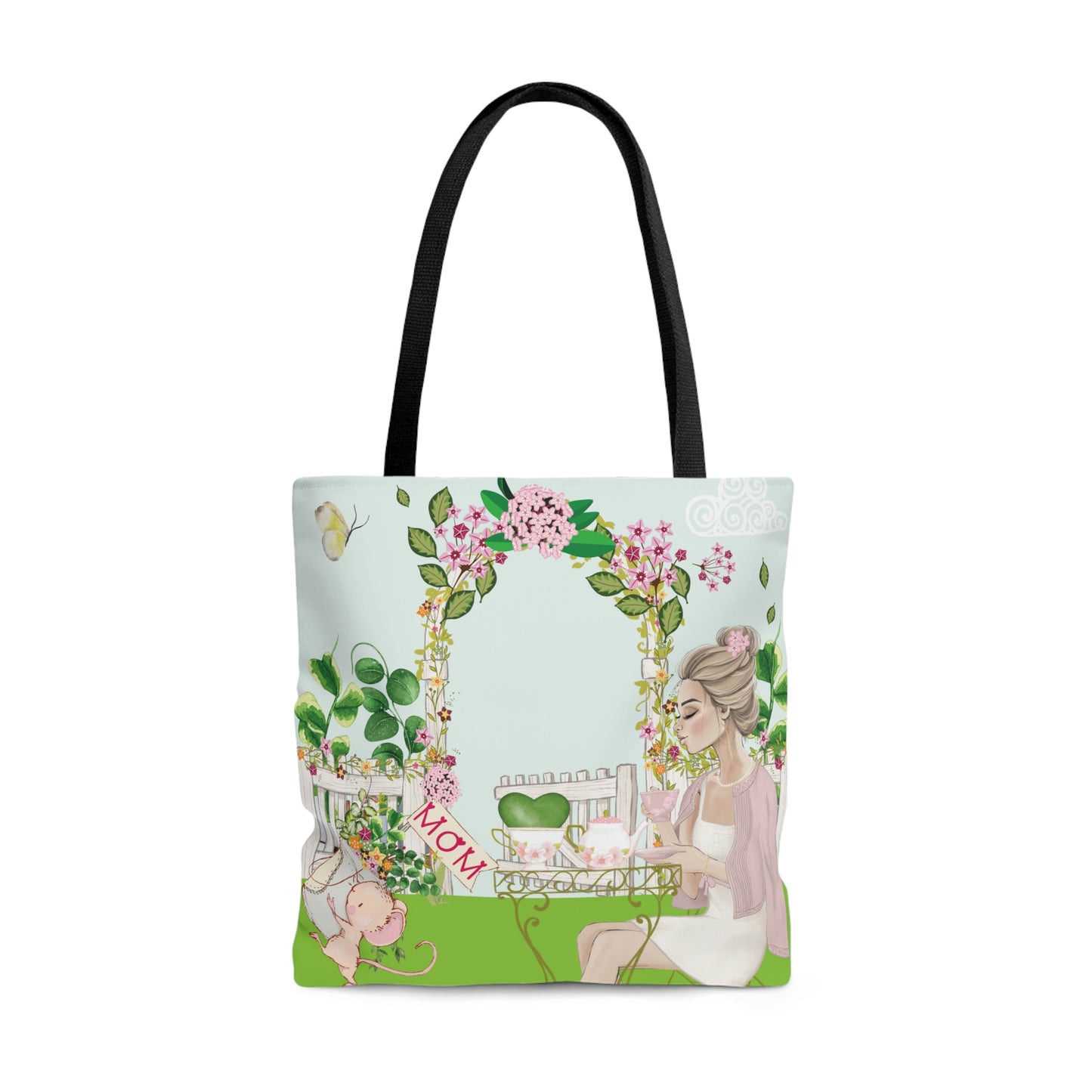 HOYAHOLIC HIGH TEA HOYA GARDEN TOTE BAG