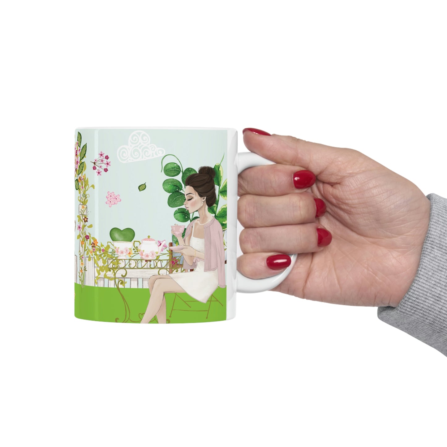 HOYAHOLIC HIGH TEA GARDEN MUG 11oz