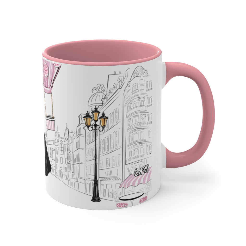 CHARLOTTE IN PARIS COFFEE MUG, 11OZ