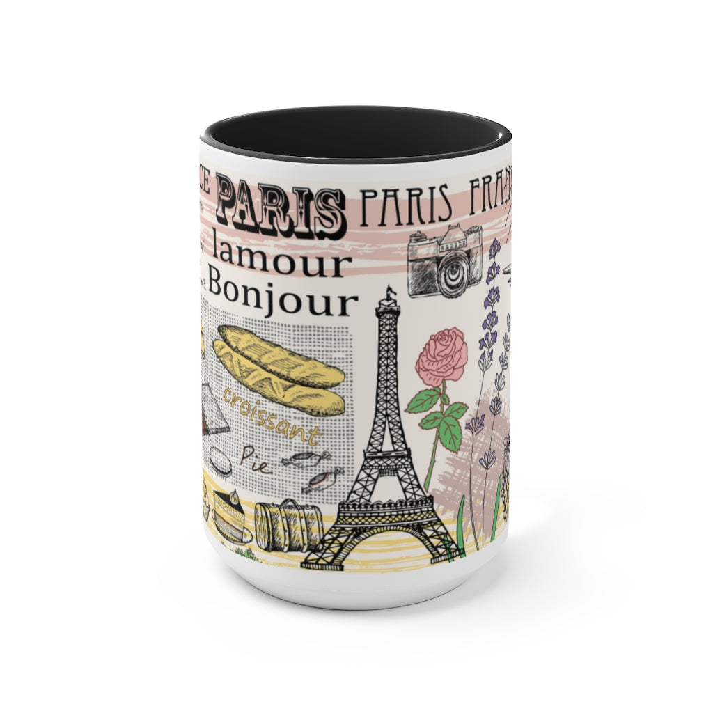 PARIS LAMOUR BONJOUR MUG