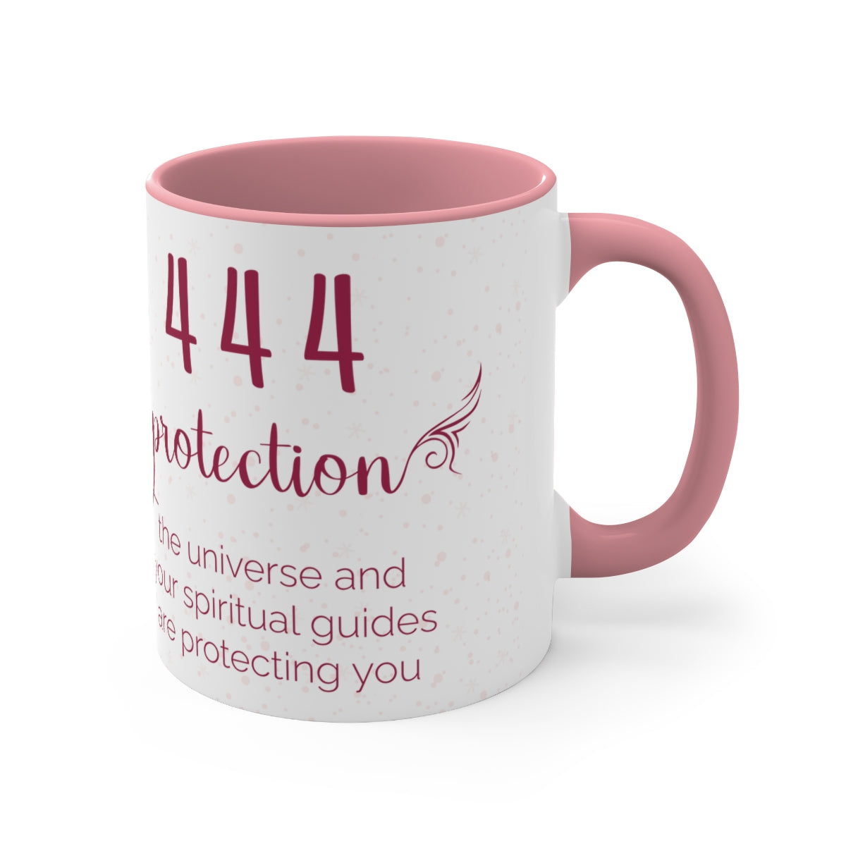 ANGEL NUMBER 444 JAZZBERRY MUG, 11OZ