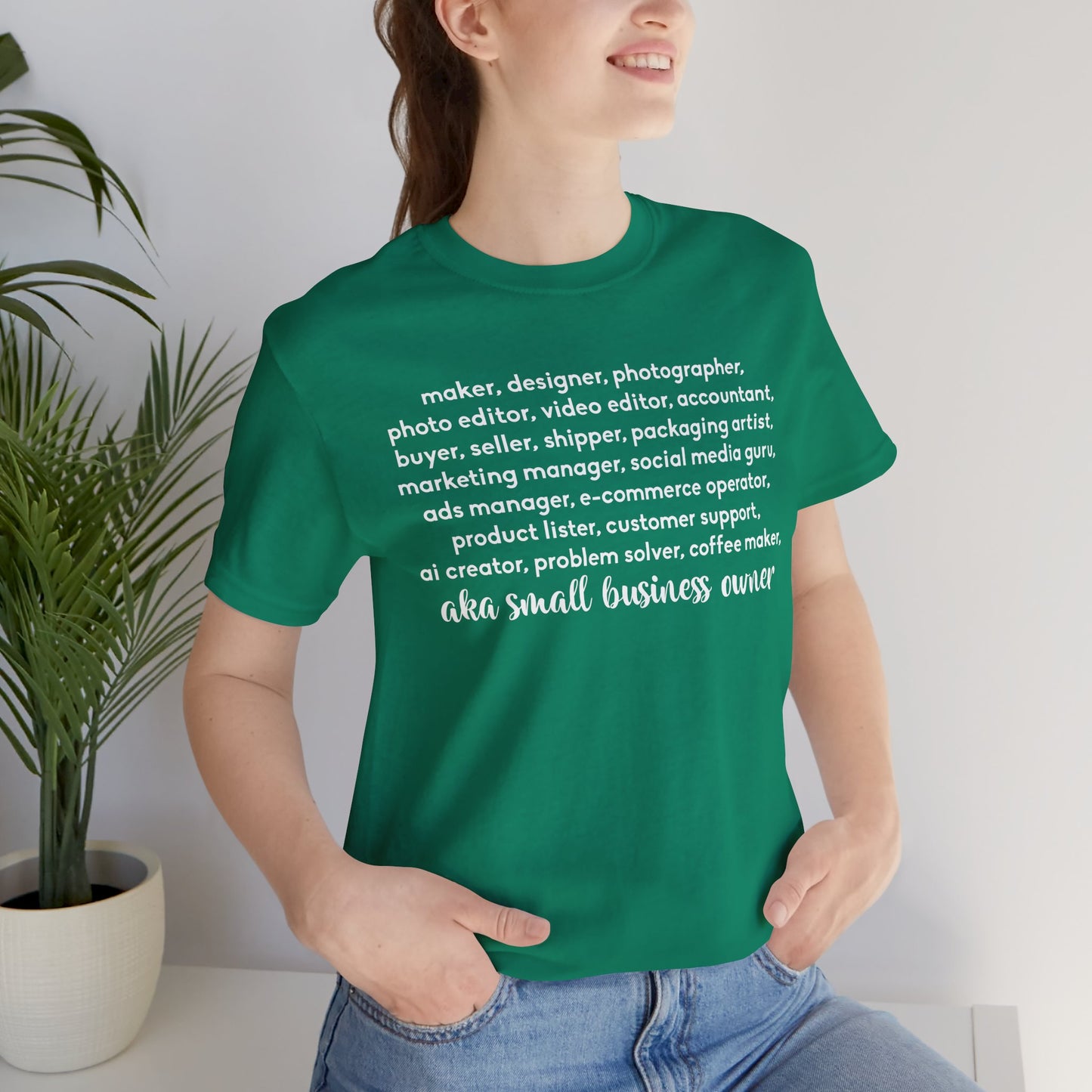 SMALL BIZ LIFE TEE FOR MAKERS