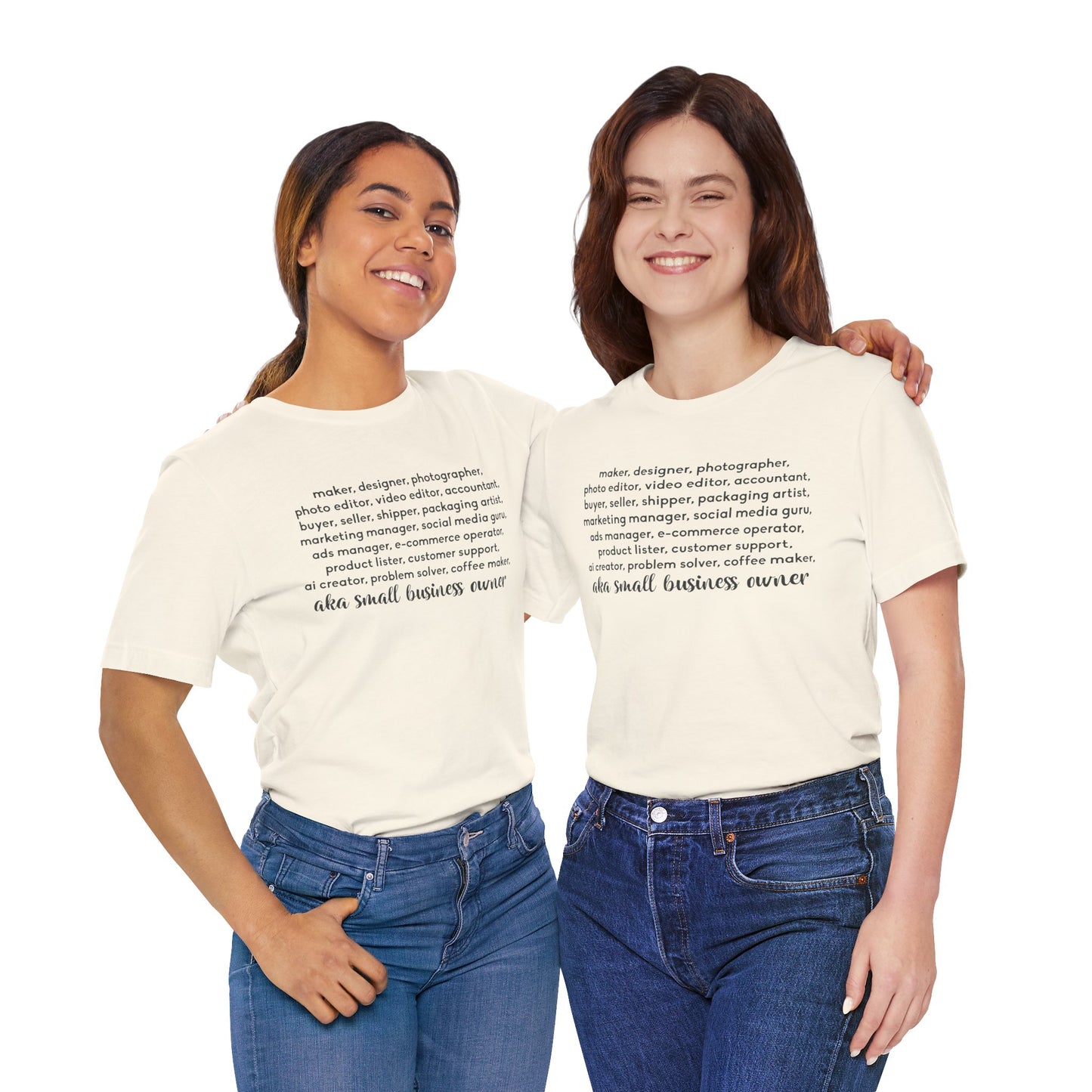 SMALL BIZ LIFE TEE FOR MAKERS