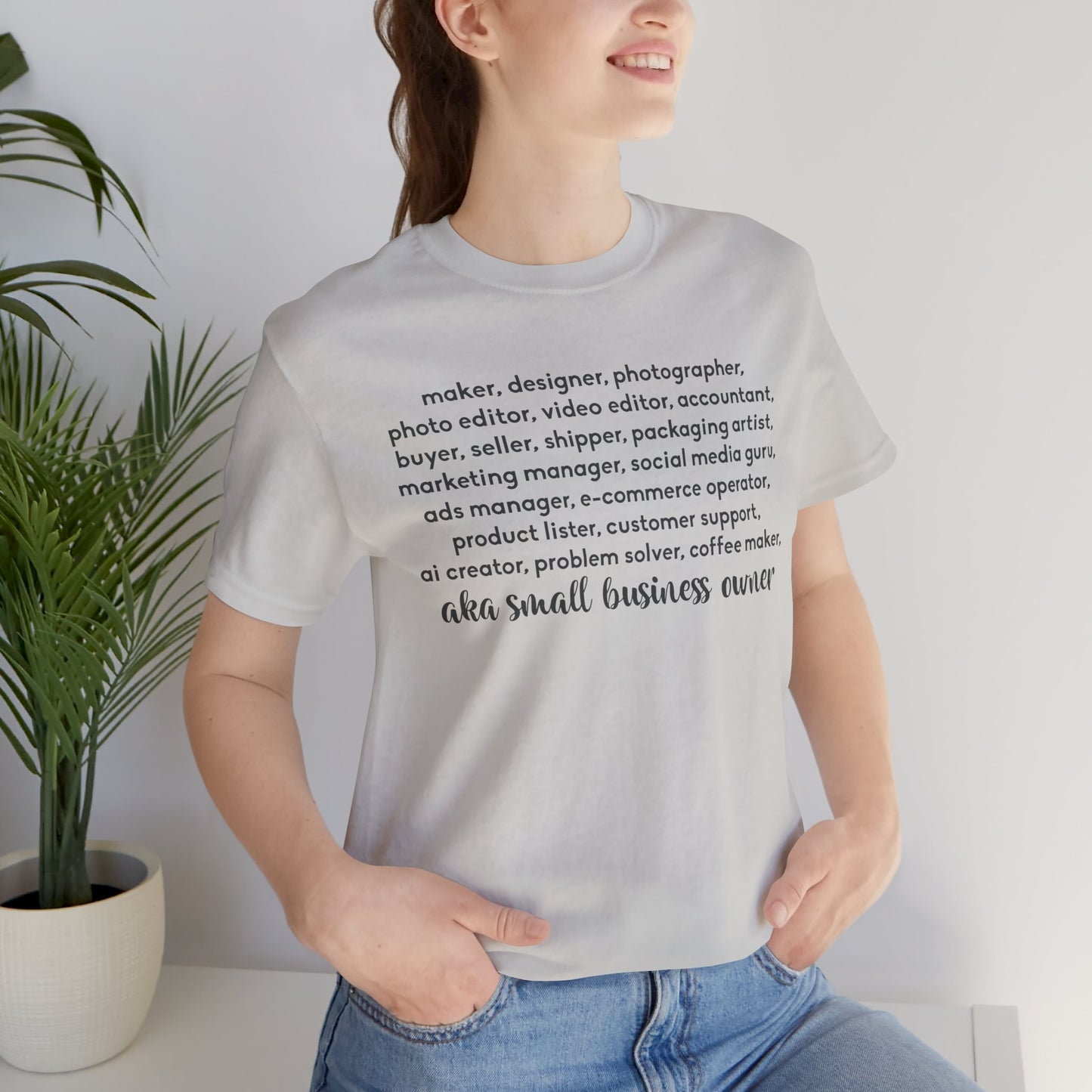SMALL BIZ LIFE TEE FOR MAKERS