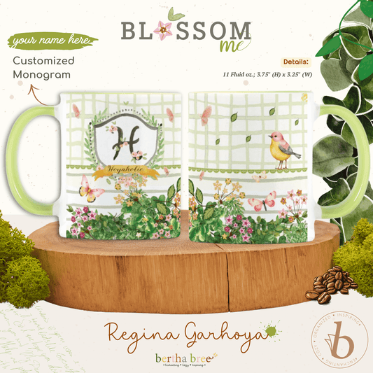 BLOSSOM ME REGINA GARHOYA MUG