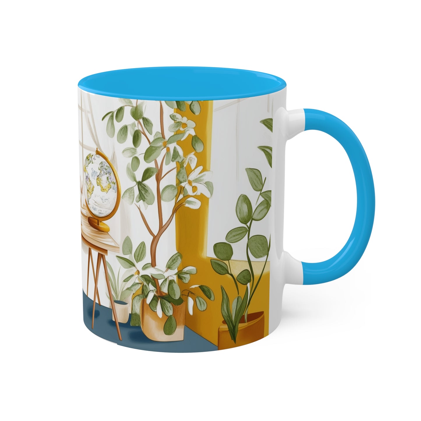 Yellow Worksplace Mug - Cozy . Creative . Bold . Organized