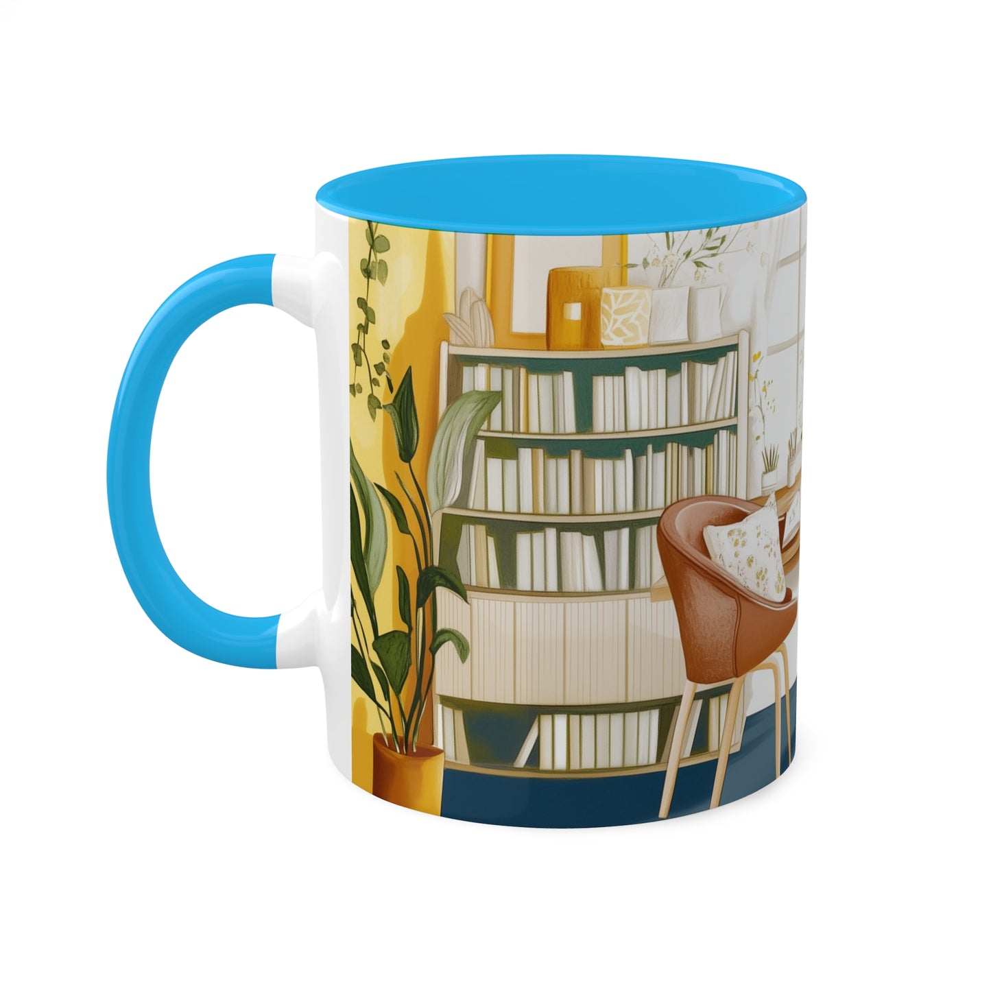 Yellow Worksplace Mug - Cozy . Creative . Bold . Organized