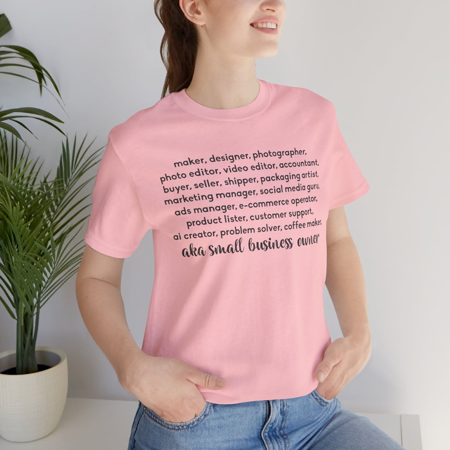 SMALL BIZ LIFE TEE FOR MAKERS