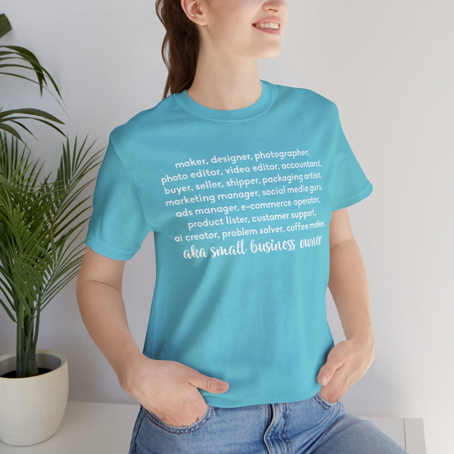SMALL BIZ LIFE TEE FOR MAKERS