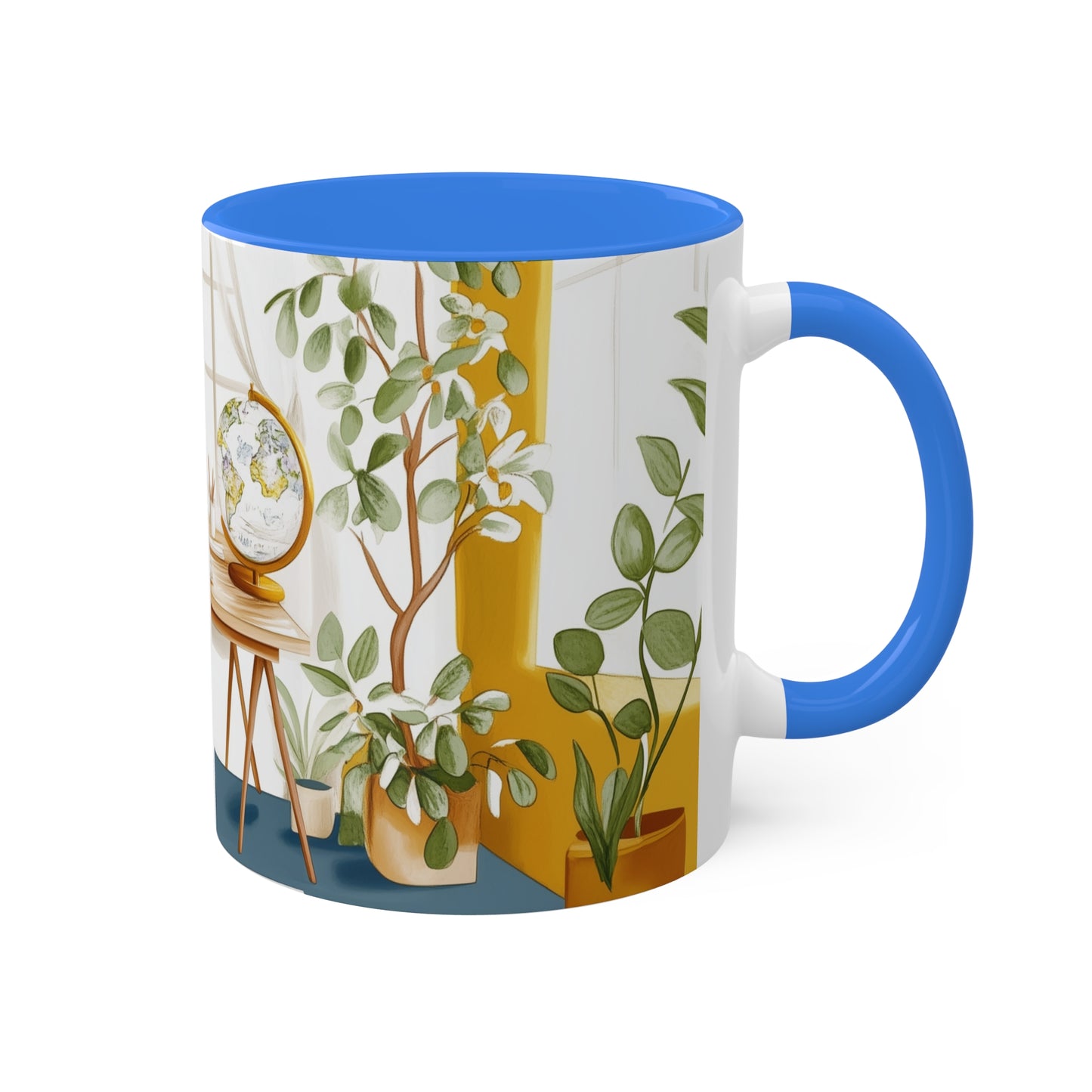 Yellow Worksplace Mug - Cozy . Creative . Bold . Organized