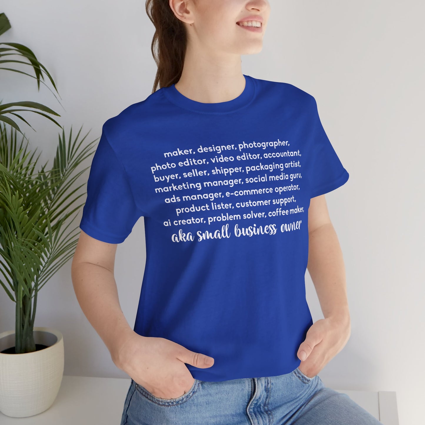 SMALL BIZ LIFE TEE FOR MAKERS