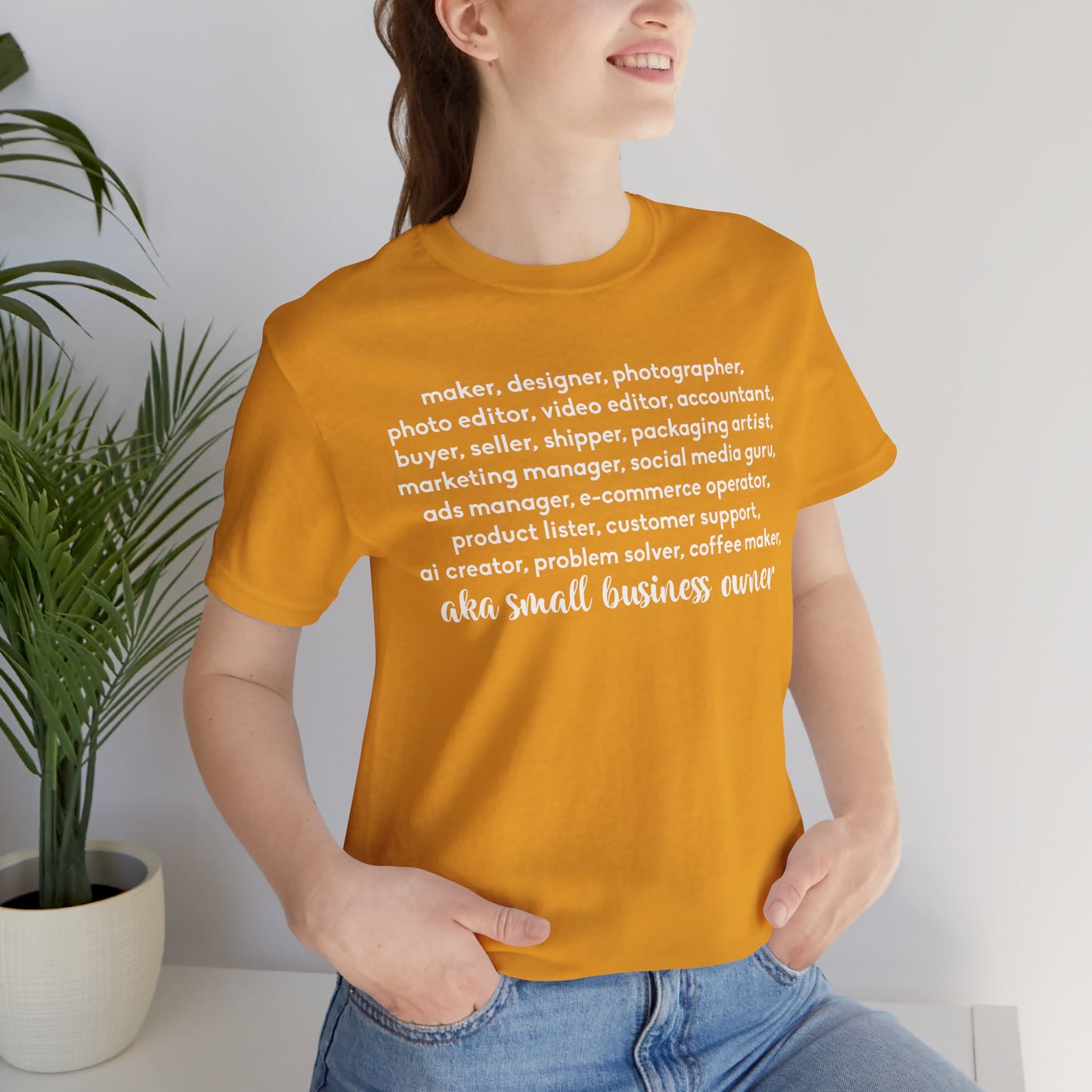 SMALL BIZ LIFE TEE FOR MAKERS