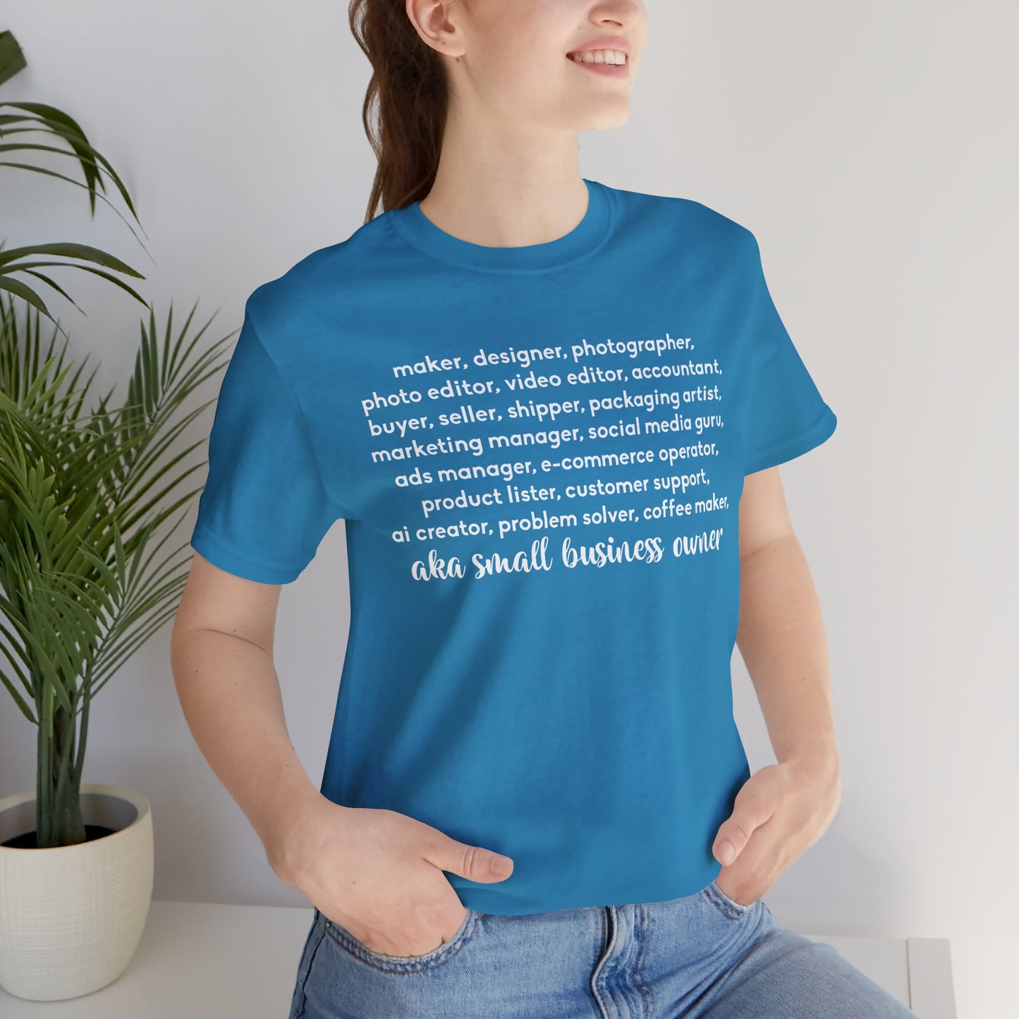 SMALL BIZ LIFE TEE FOR MAKERS