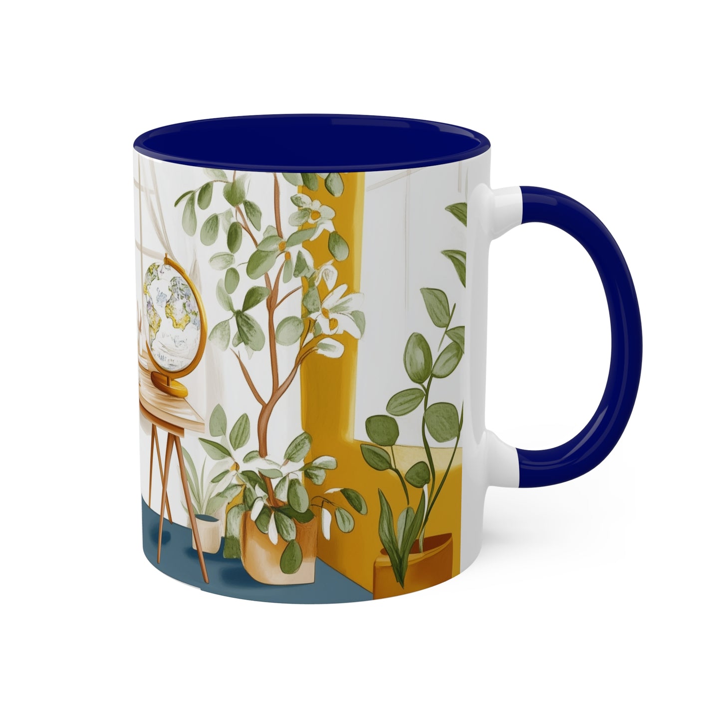 Yellow Worksplace Mug - Cozy . Creative . Bold . Organized