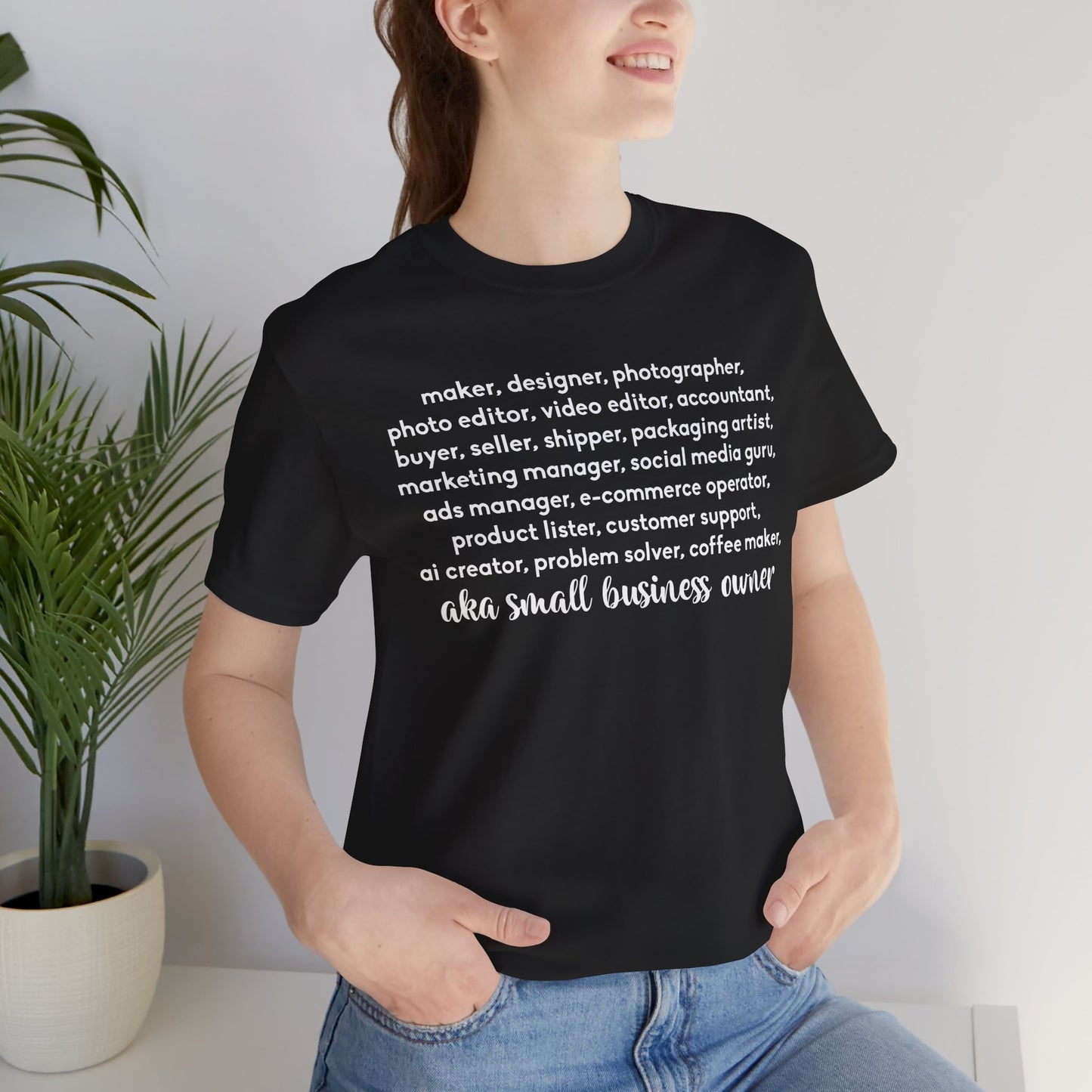 SMALL BIZ LIFE TEE FOR MAKERS