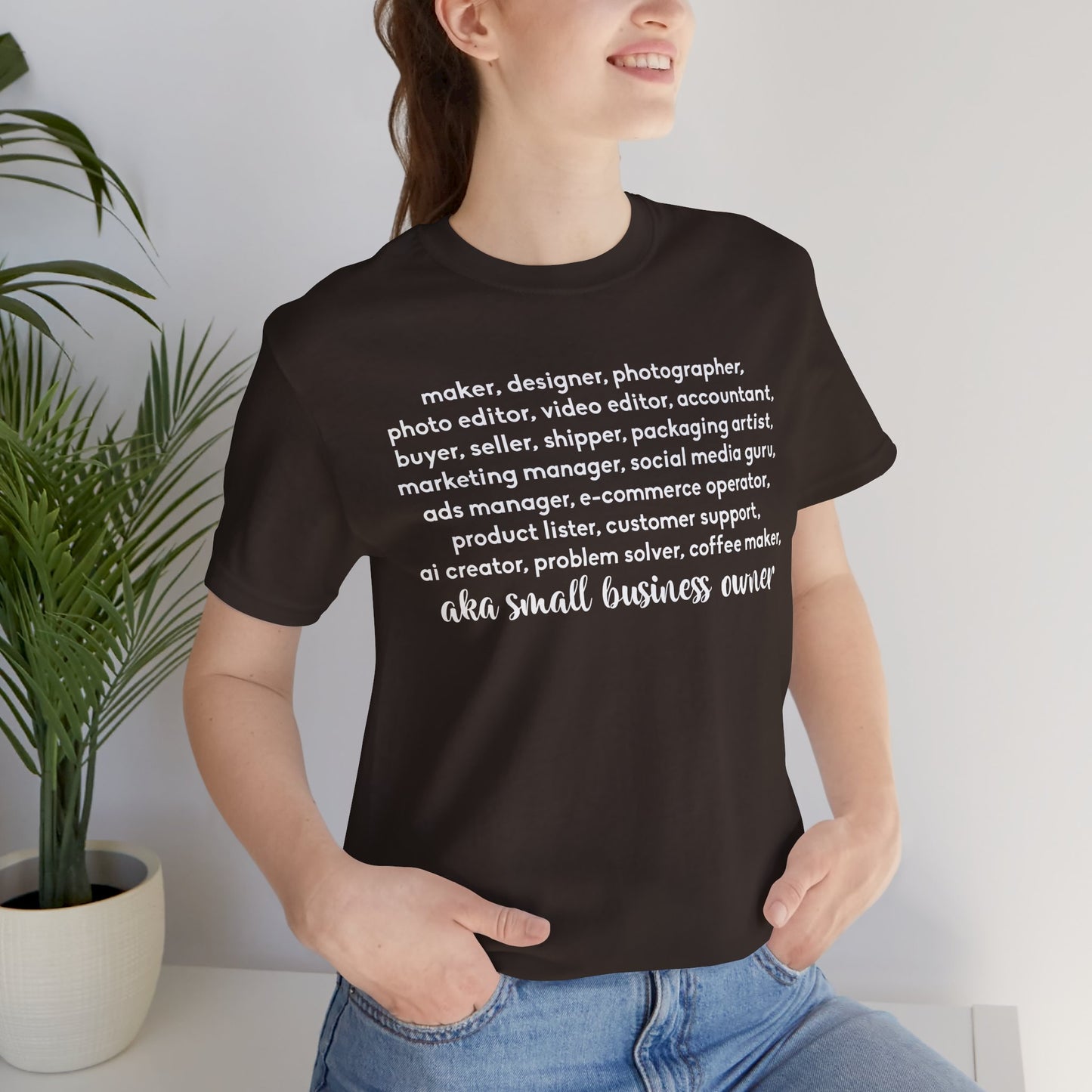 SMALL BIZ LIFE TEE FOR MAKERS