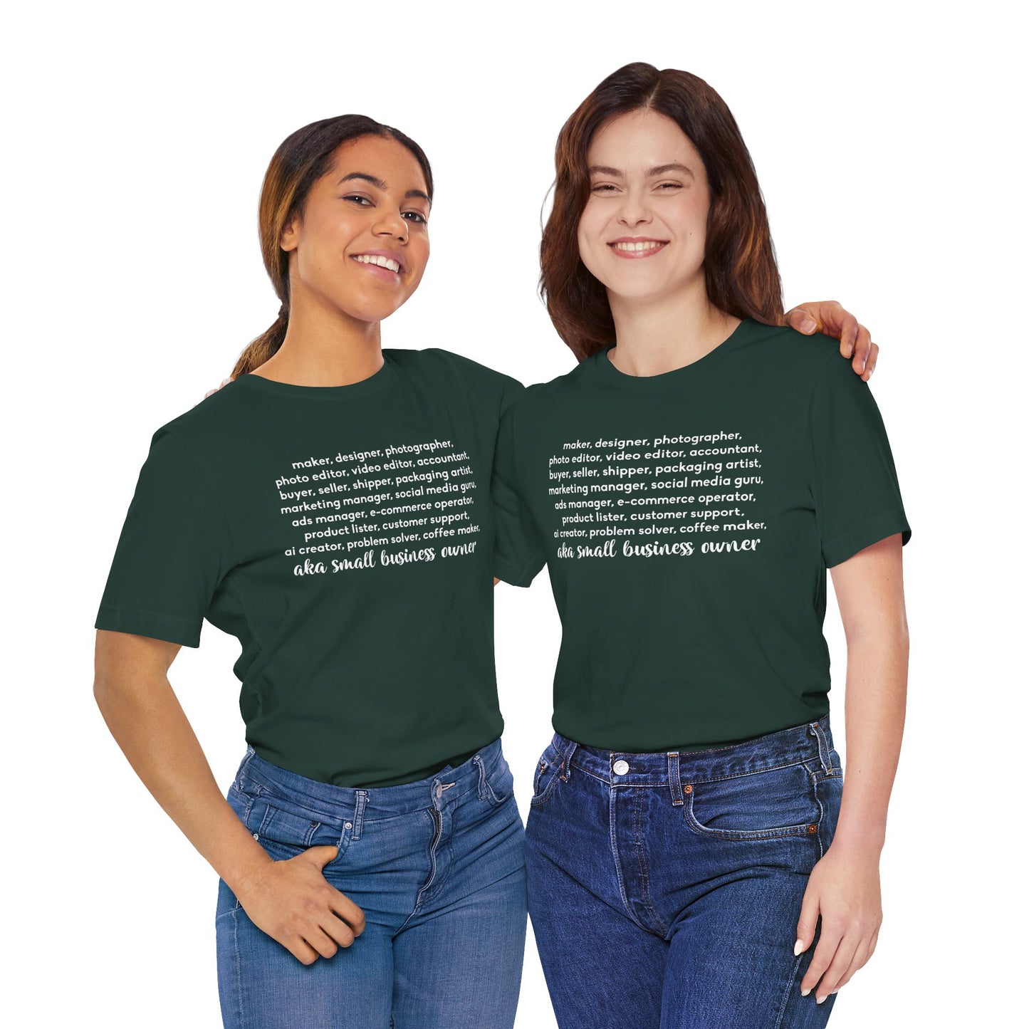 SMALL BIZ LIFE TEE FOR MAKERS