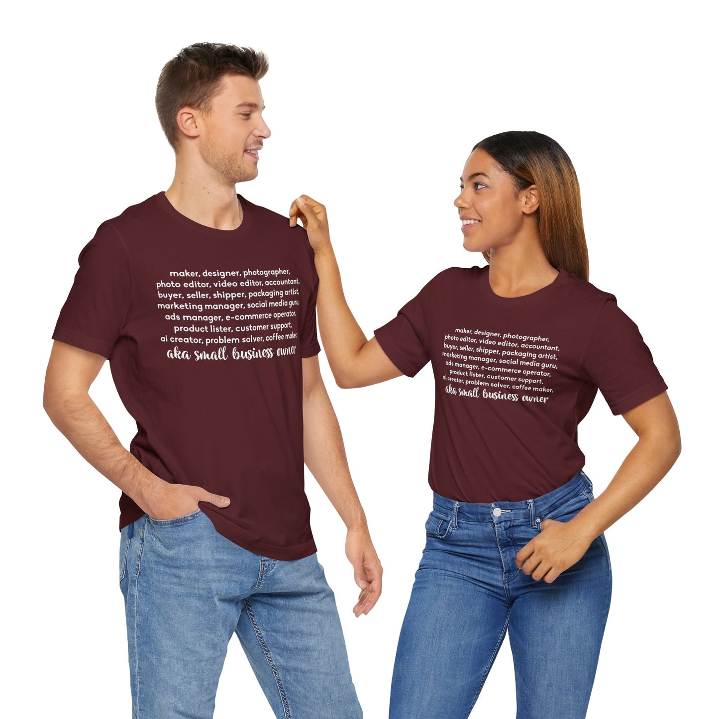 SMALL BIZ LIFE TEE FOR MAKERS