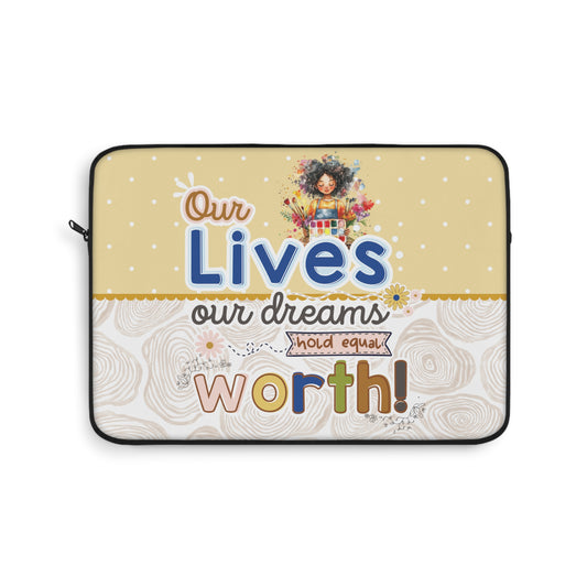 OUR LIVES LAPTOP SLEEVE 13"