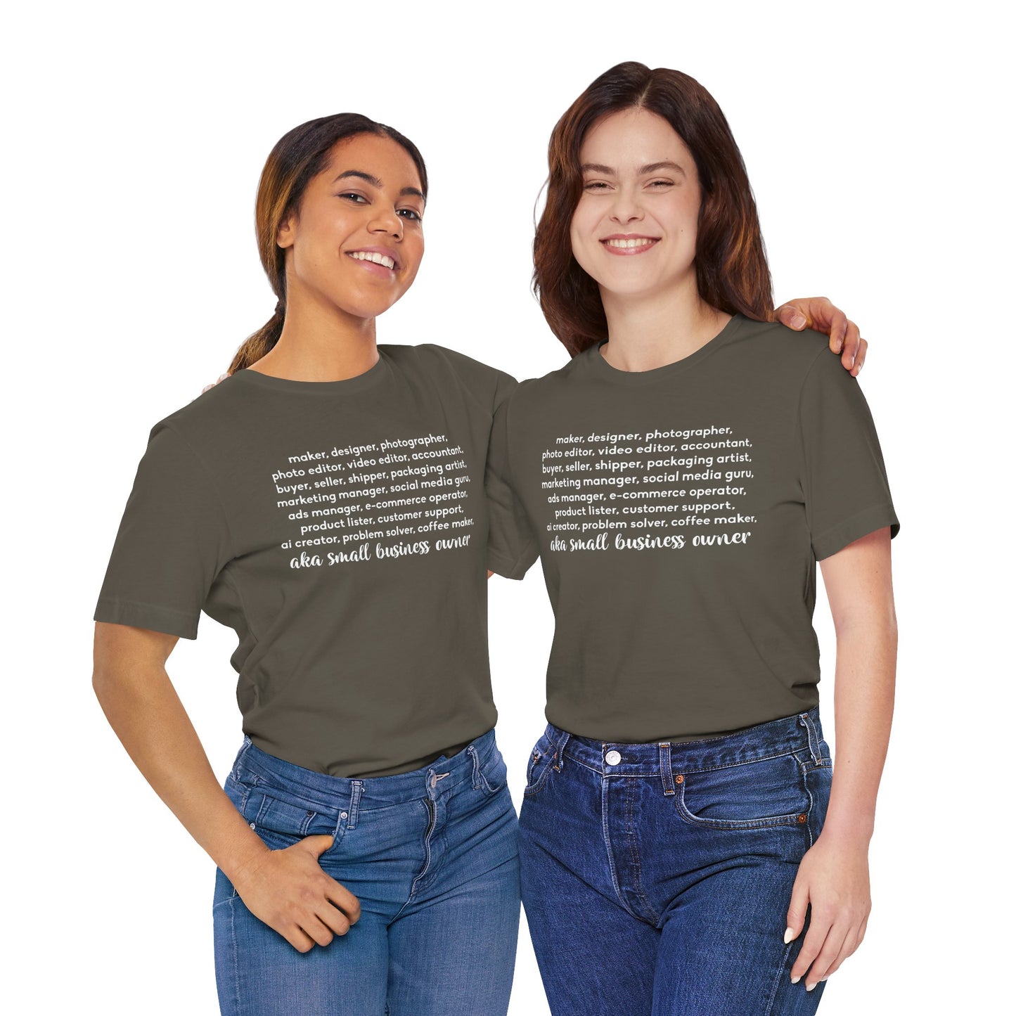 SMALL BIZ LIFE TEE FOR MAKERS