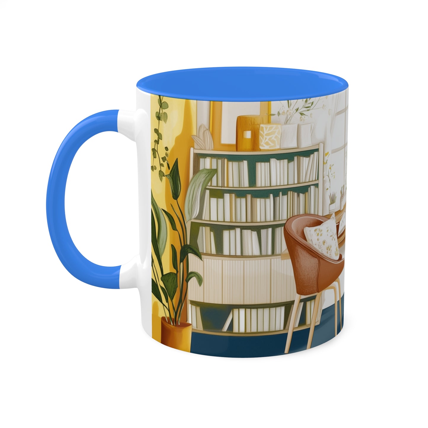 Yellow Worksplace Mug - Cozy . Creative . Bold . Organized